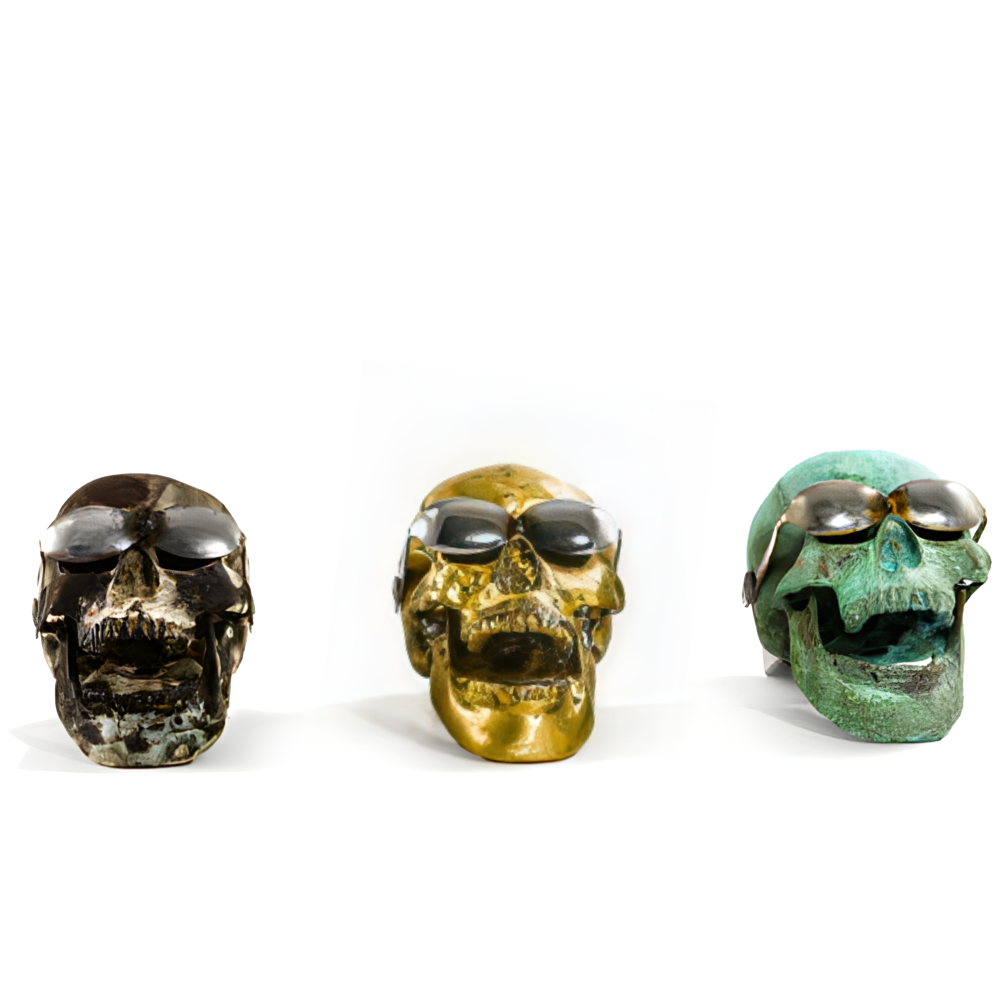 Skull Hitch Cover // Green