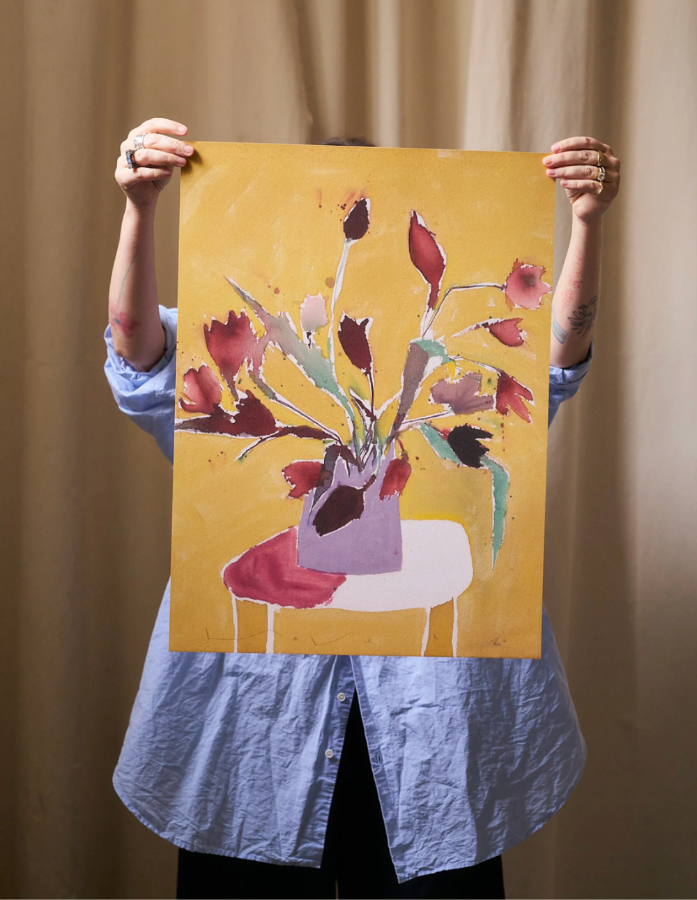 Wandering Tulips No. 1 Print // 18x24"