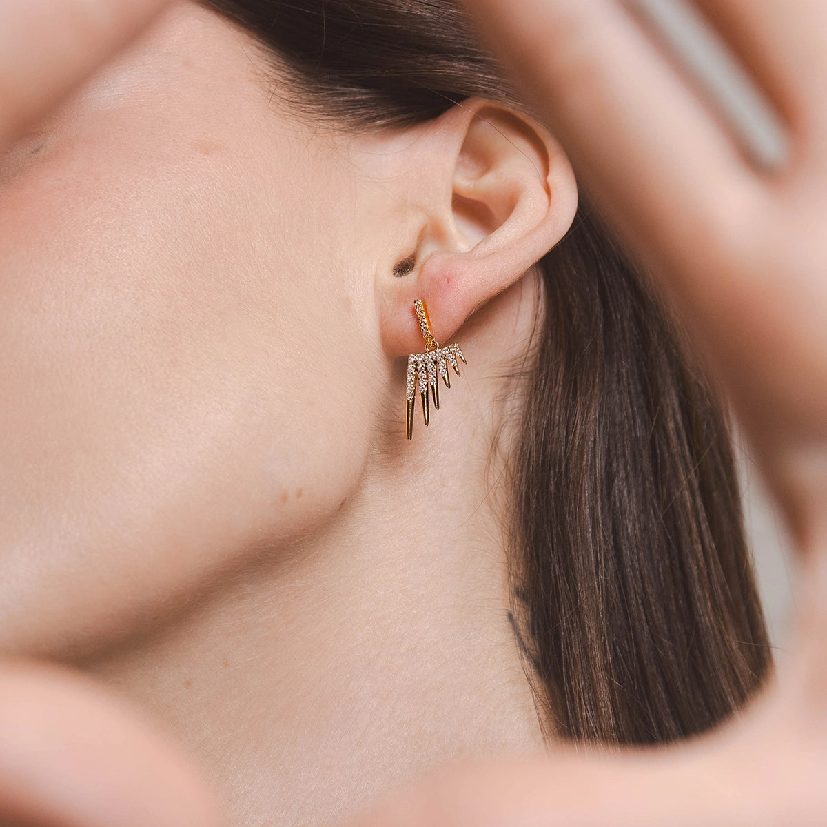 Fire & Ice Earring