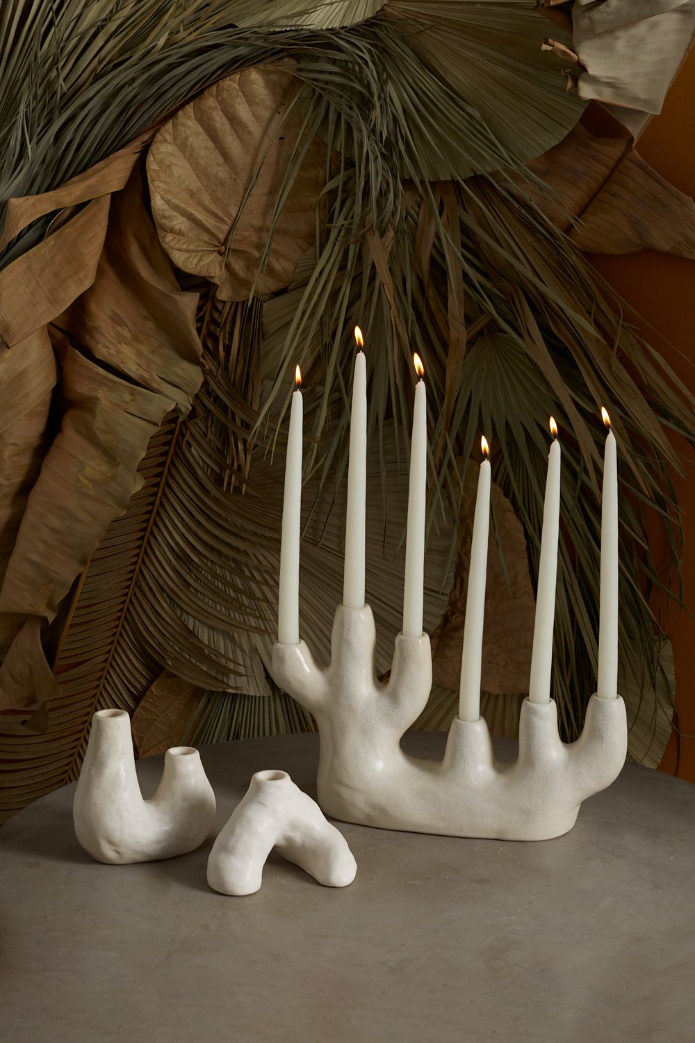 Taurus Candleholders