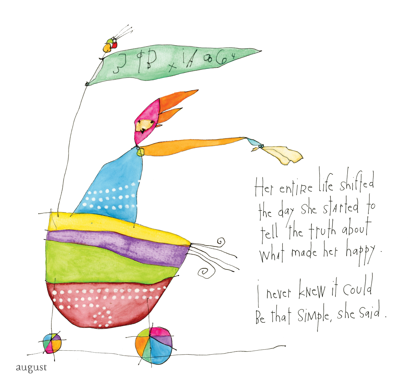 Flying Edna Classic Calendar // 2026
