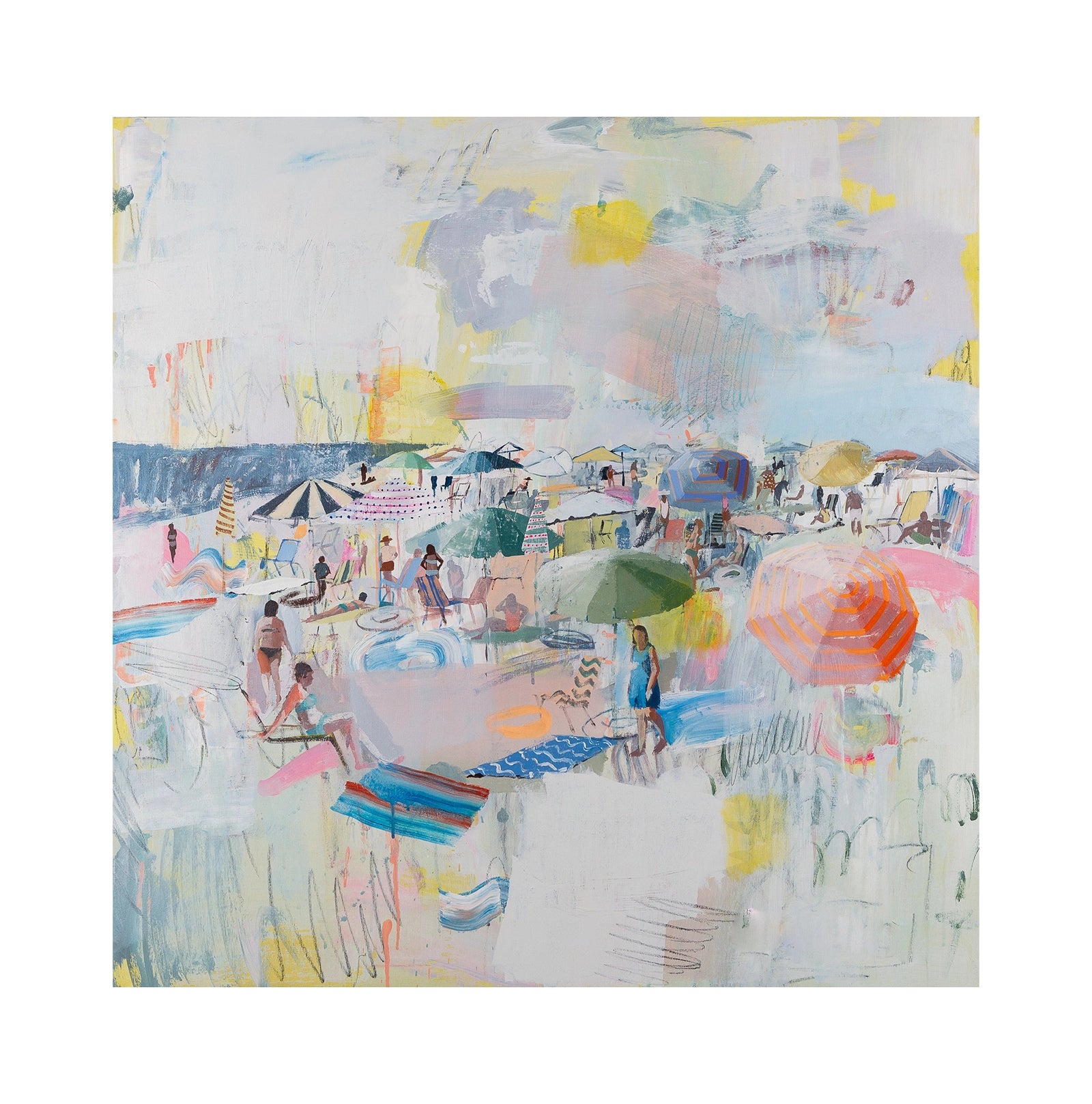 Ice Pop Coast Print / 12" x 12"