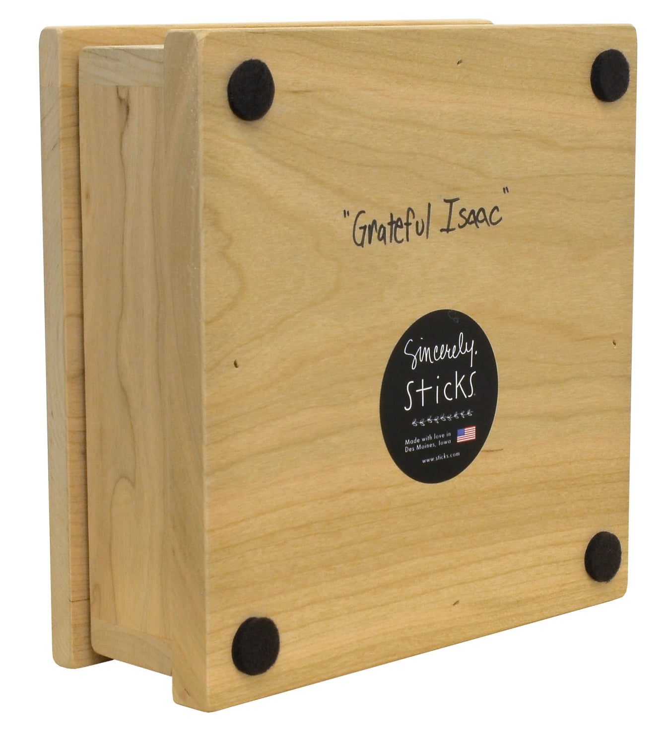 "Grateful Isaac" Keepsake Box