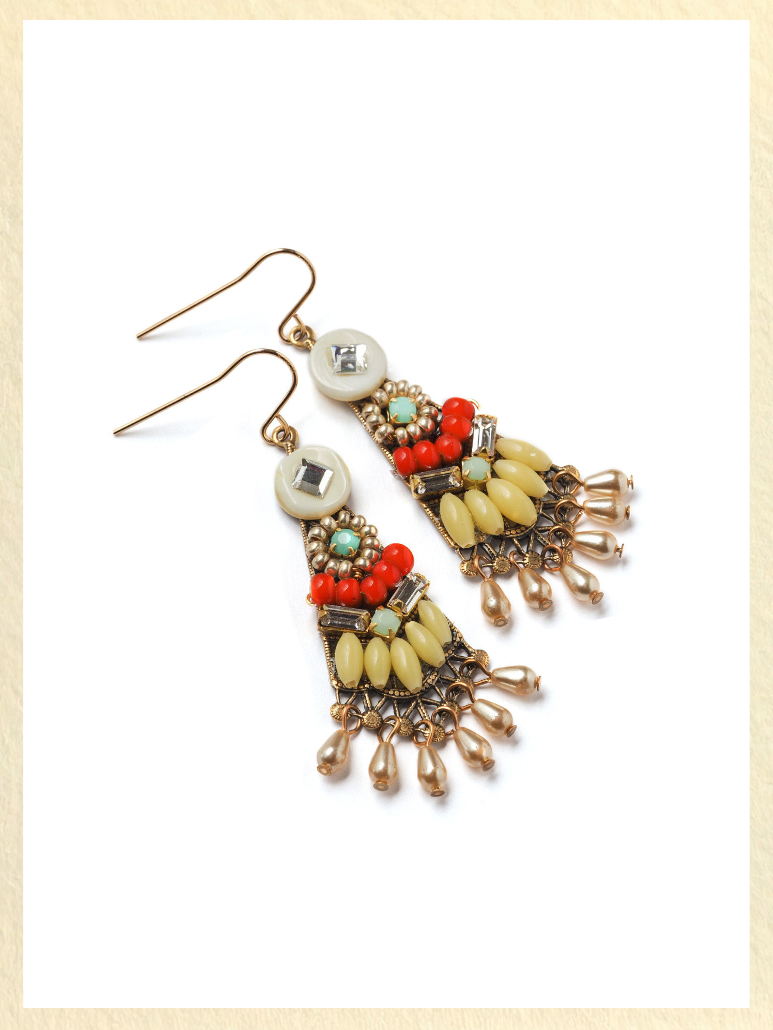Colored Air Earing