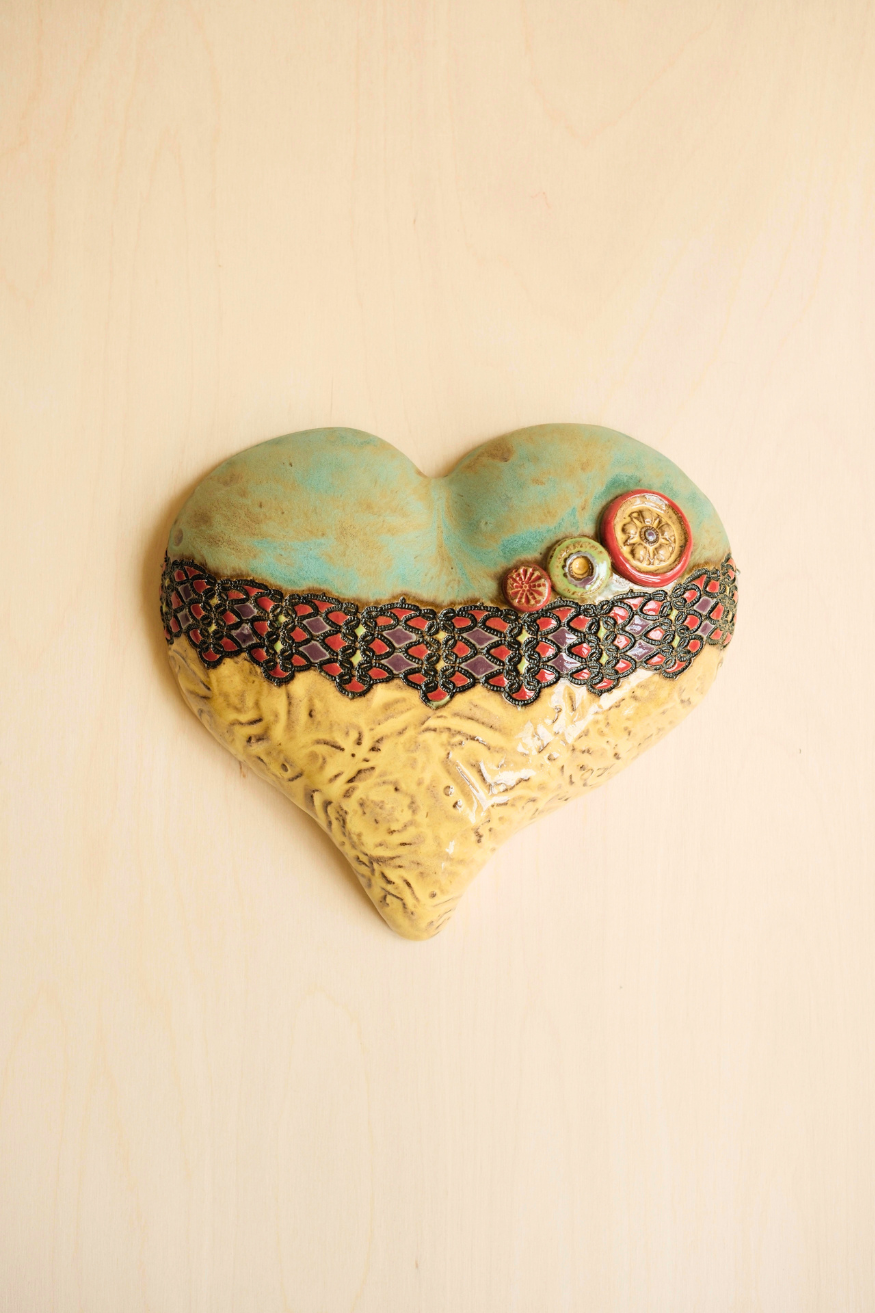 Big Fatty Heart // Buttons for Bailey