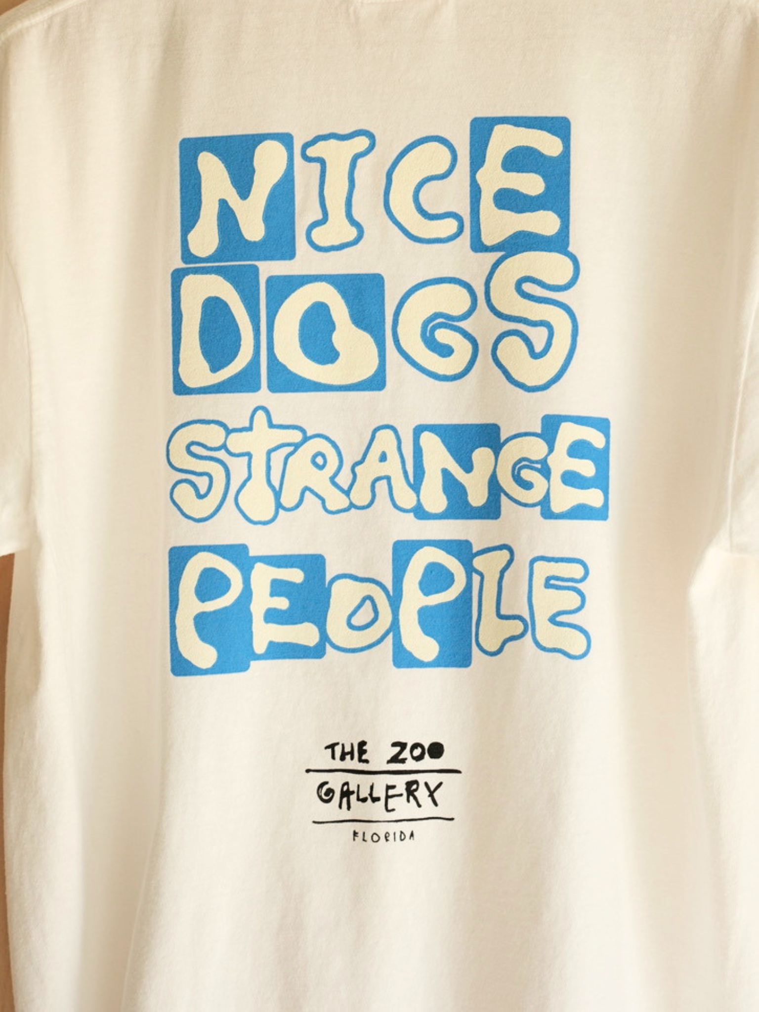 Nice Dogs Strange People T-shirt // Oddball