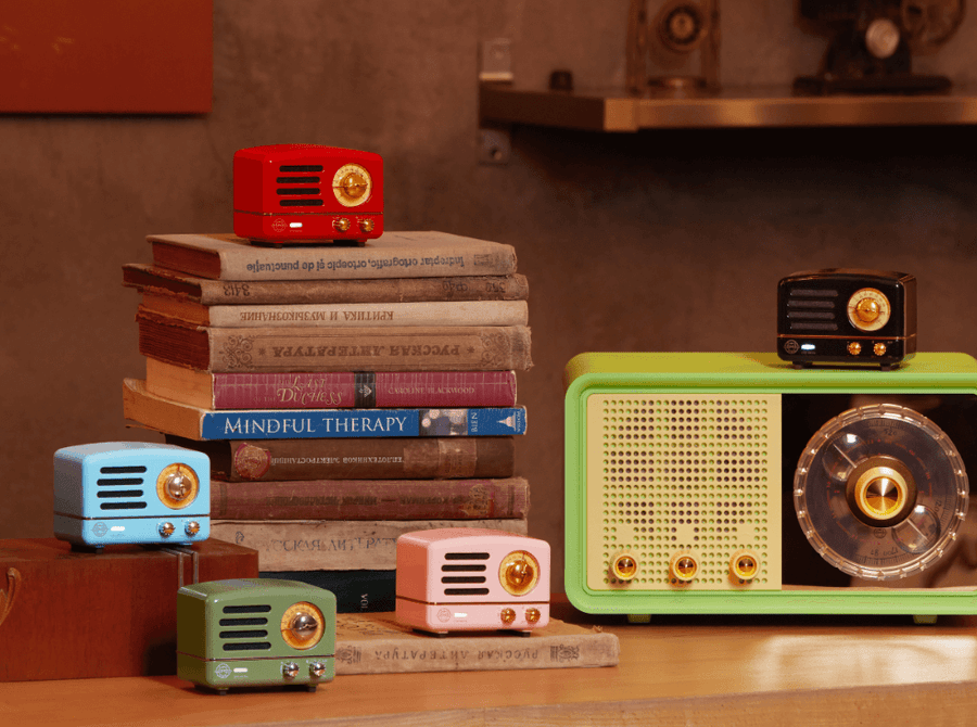 Muzen OTR Metal Speaker // Blue