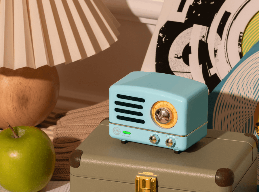Muzen OTR Metal Speaker // Blue