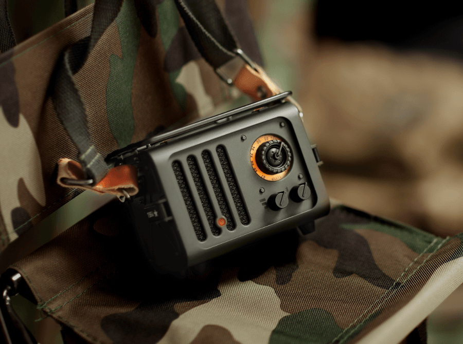 Muzen Wild Jeep Green FM Radio & Bluetooth Speaker