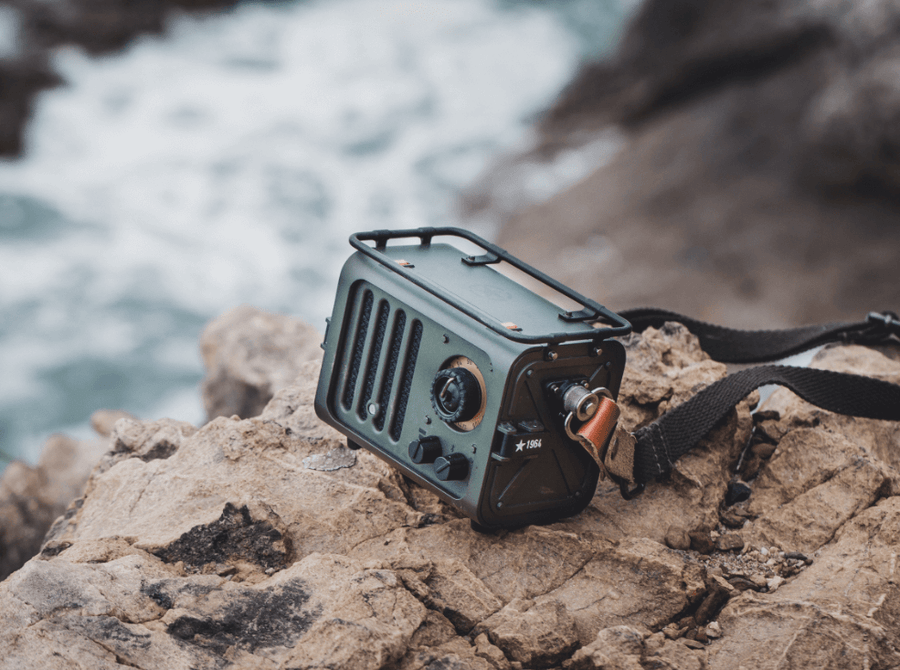 Muzen Wild Jeep Green FM Radio & Bluetooth Speaker