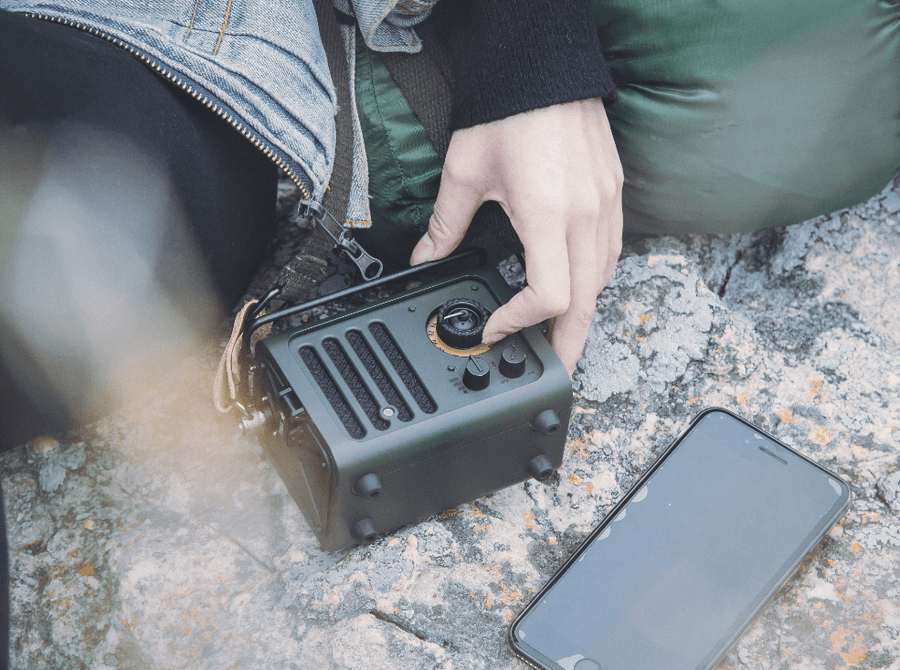 Muzen Wild Jeep Green FM Radio & Bluetooth Speaker