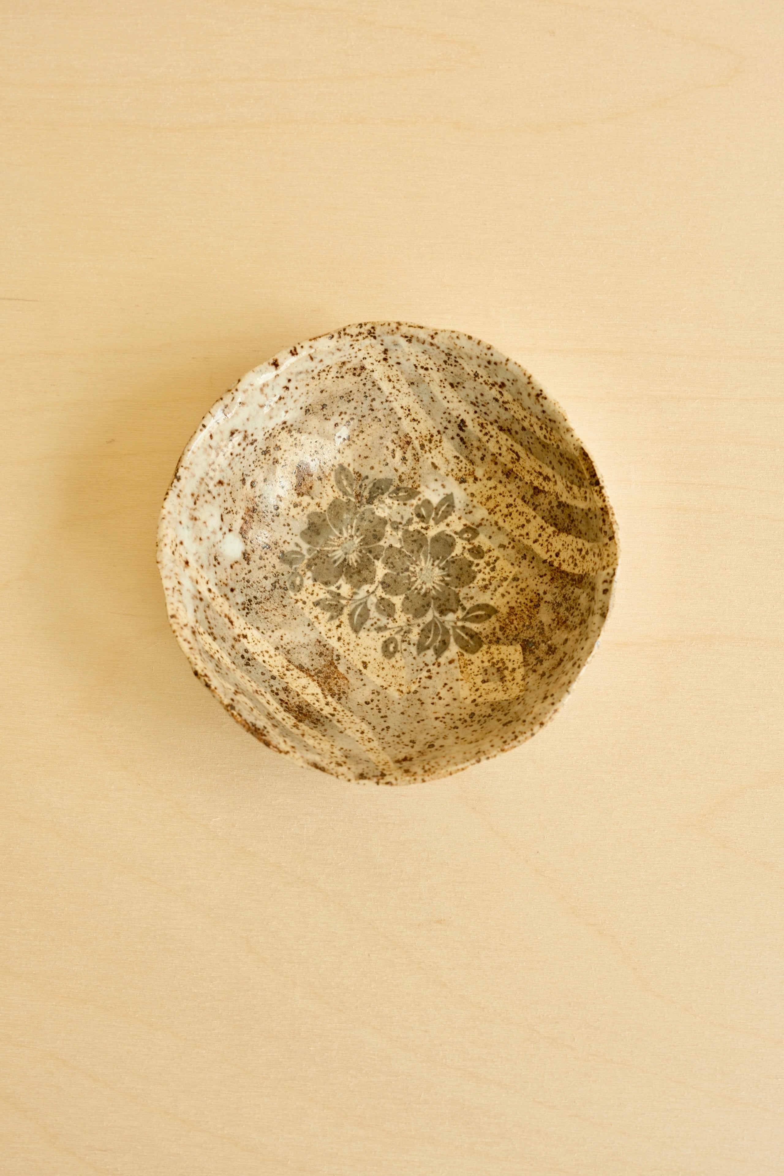 Black & White Flower Bowl