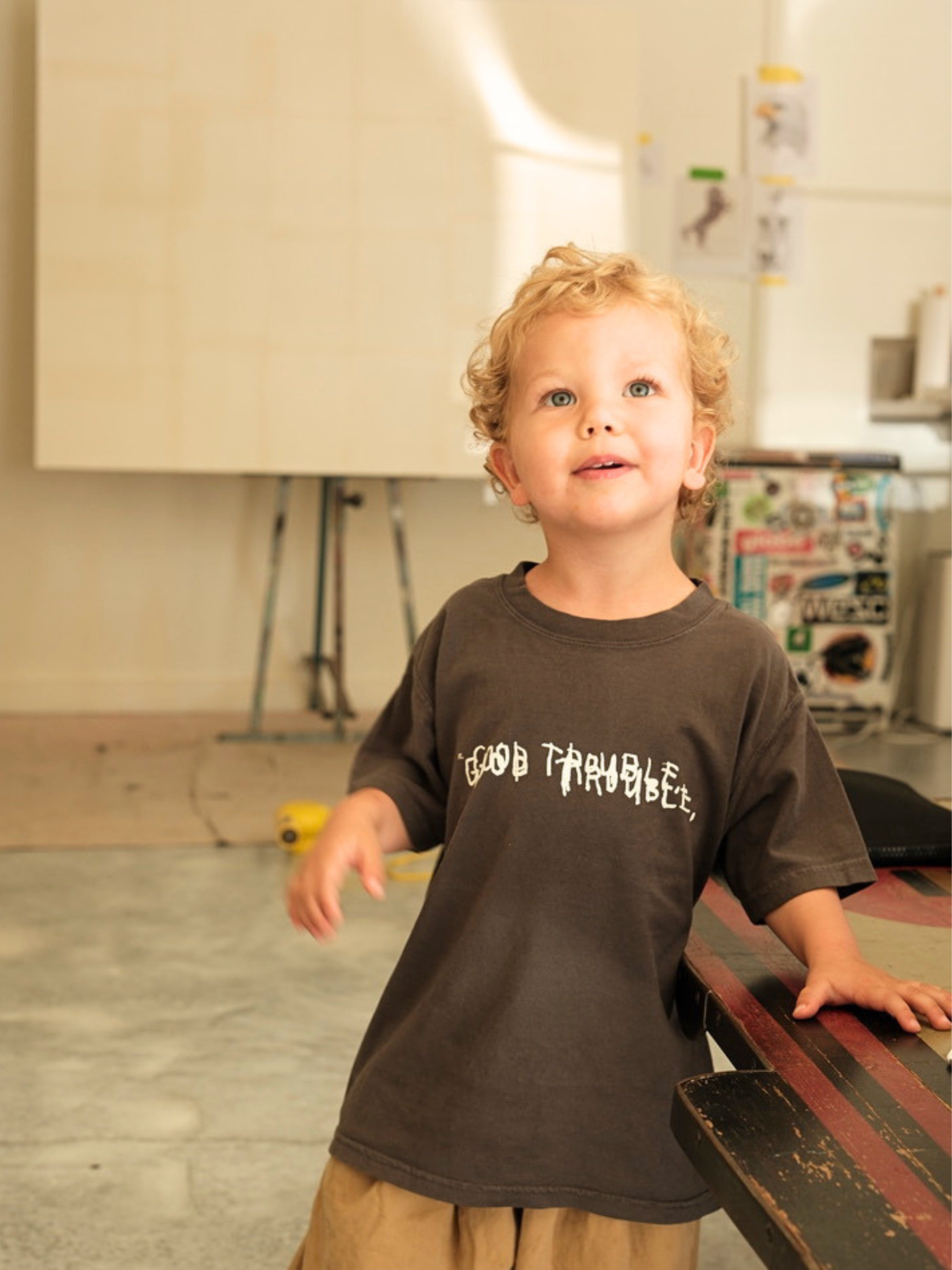 Youth Good Trouble Tee