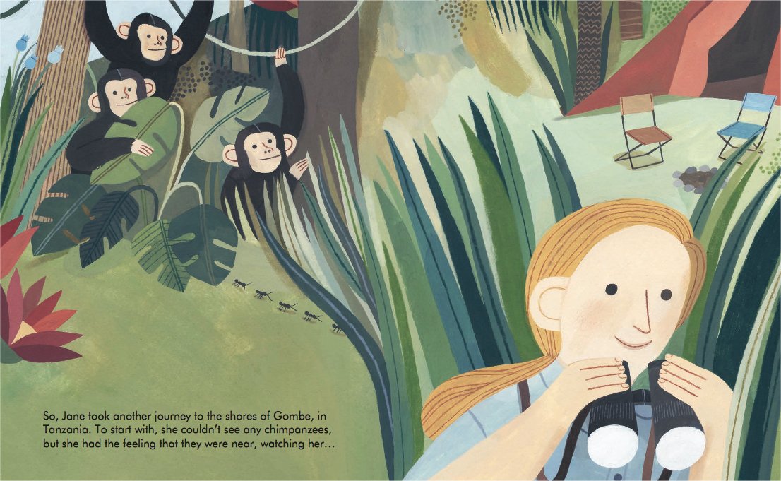 Jane Goodall by Isabella Sanchez Vegara