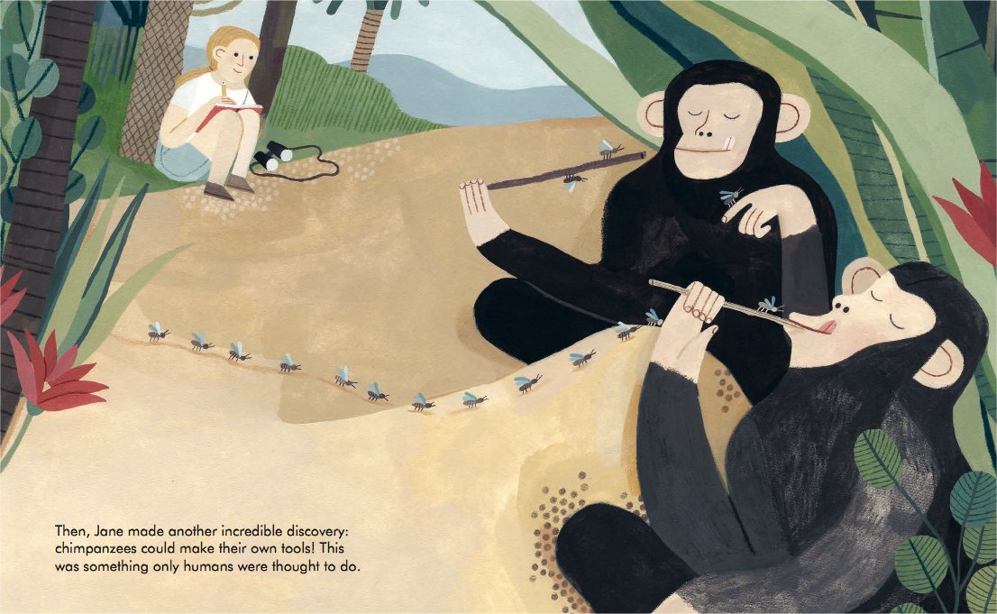 Jane Goodall by Isabella Sanchez Vegara