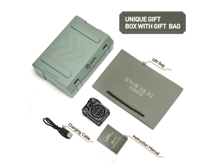 Muzen Wild Mini Cool Grey Speaker