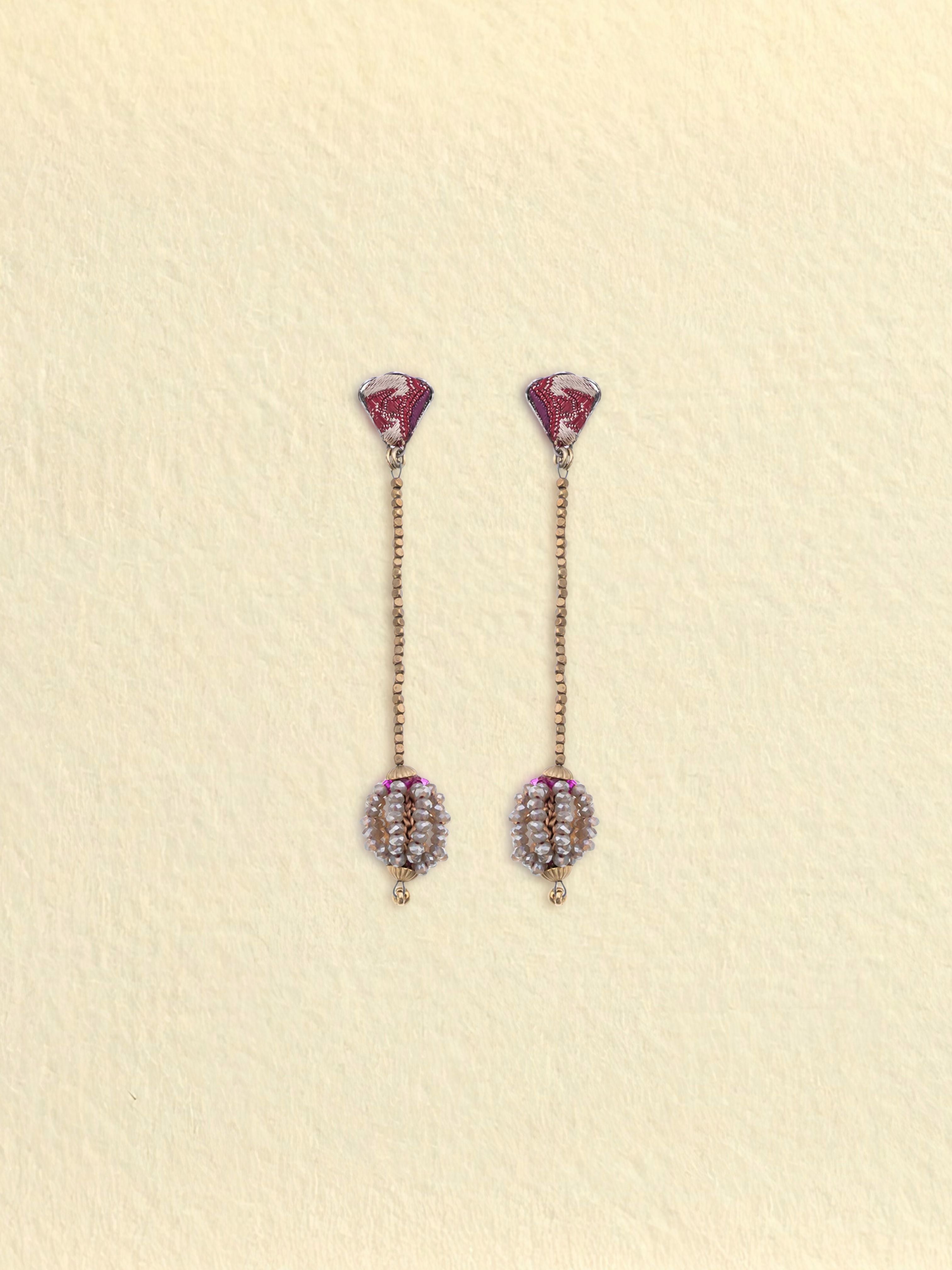 Berry Blush Veloria Earrings