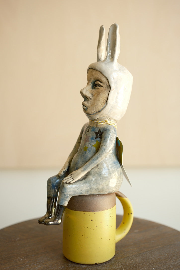 'Pinkie made the stars come out' Sitting Figure
