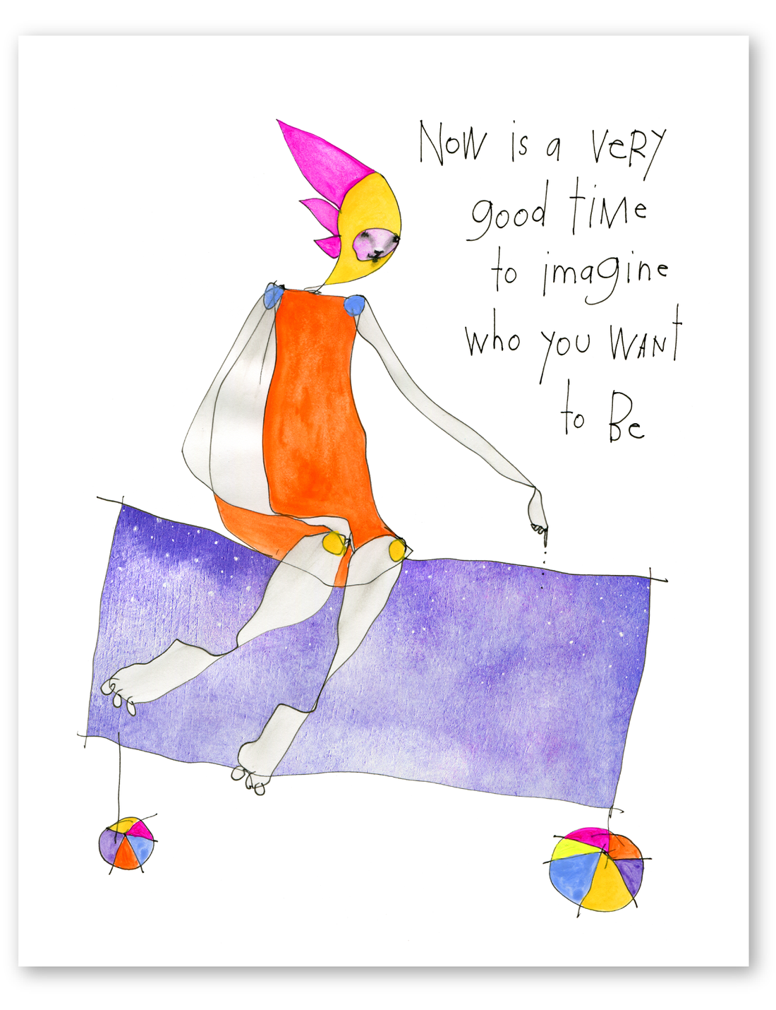 A Very Good Time Print