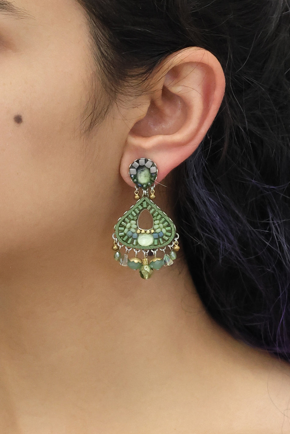 Eucalyptus Floria Earrings