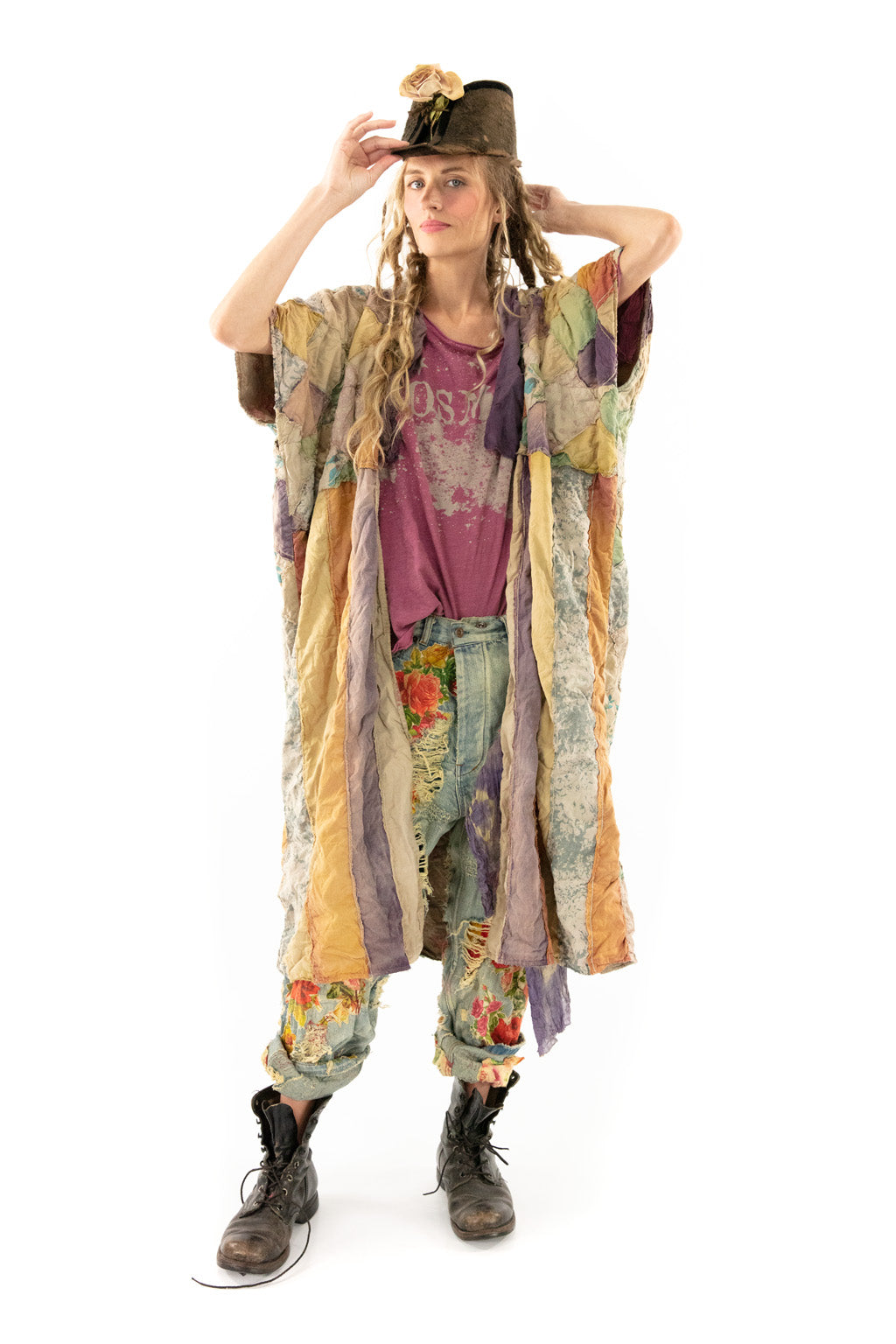 Jacket 568 Mika Quiltwork Berkeley Duster ONE SIZE