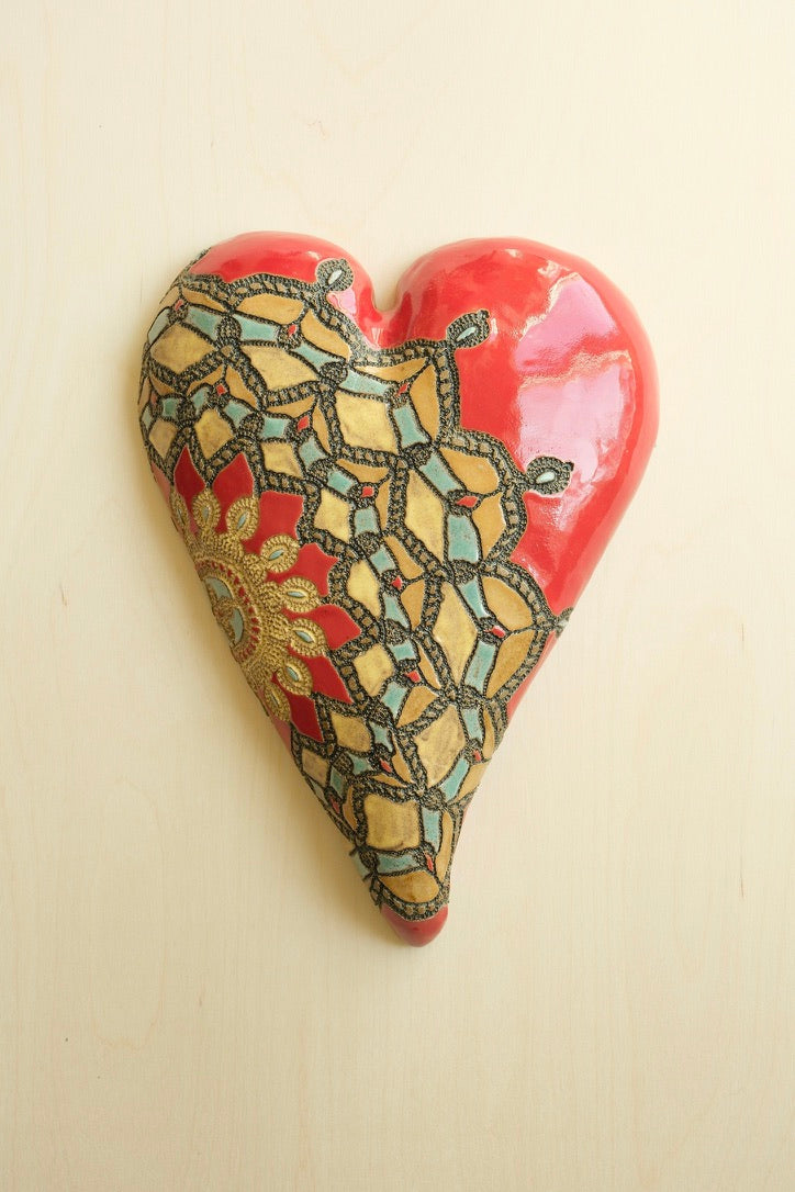 Marcele's Colors in Red Heart