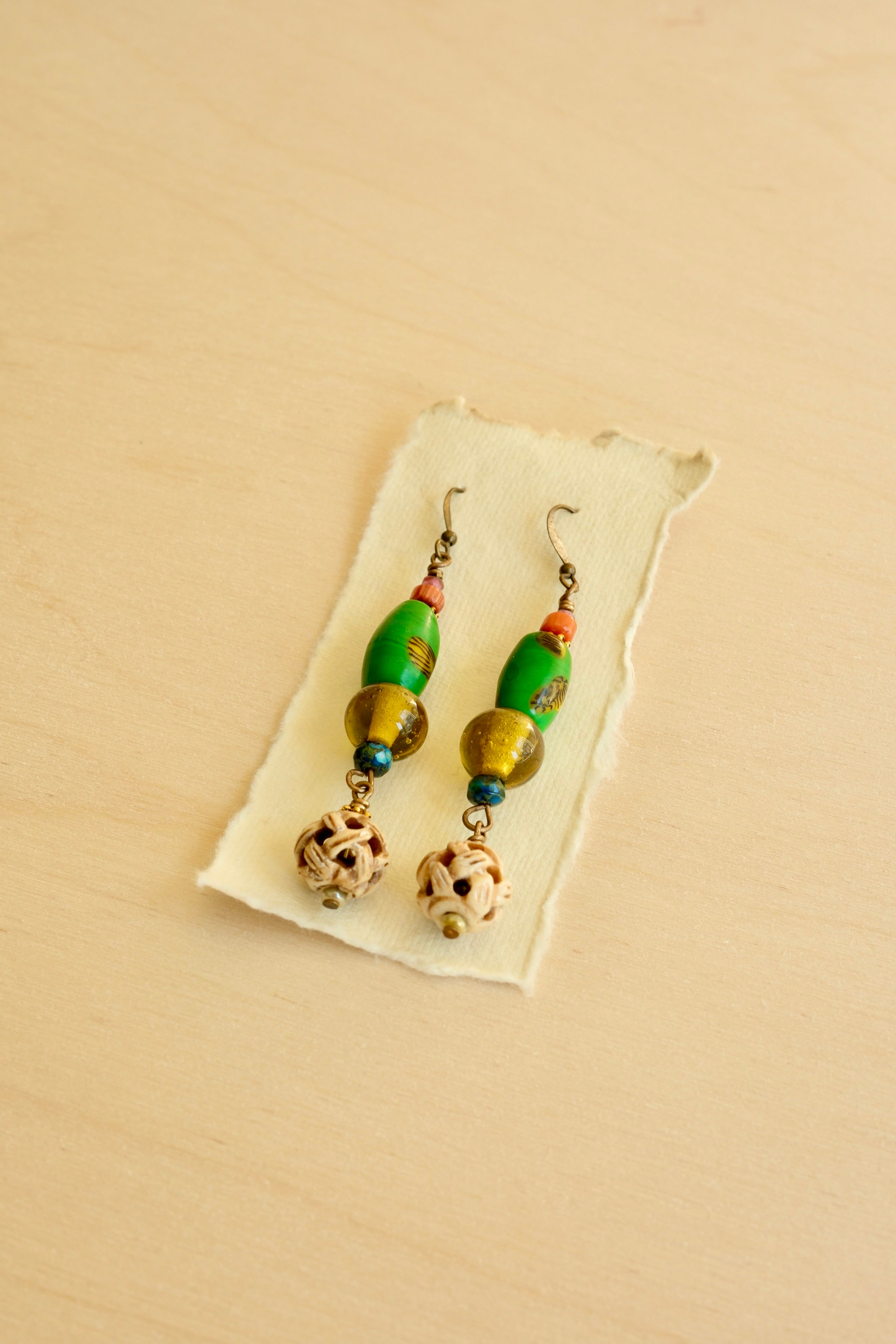 Japanese Glass Earring