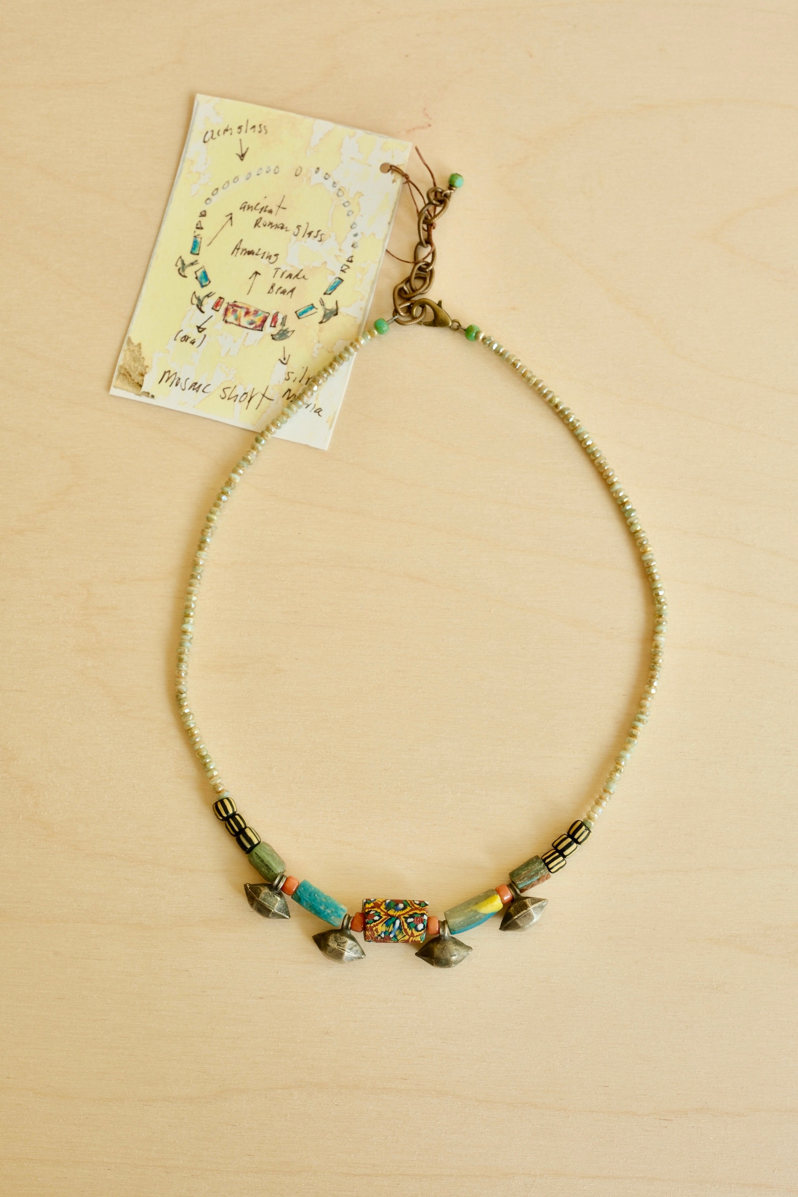 Mosaic Short Necklace