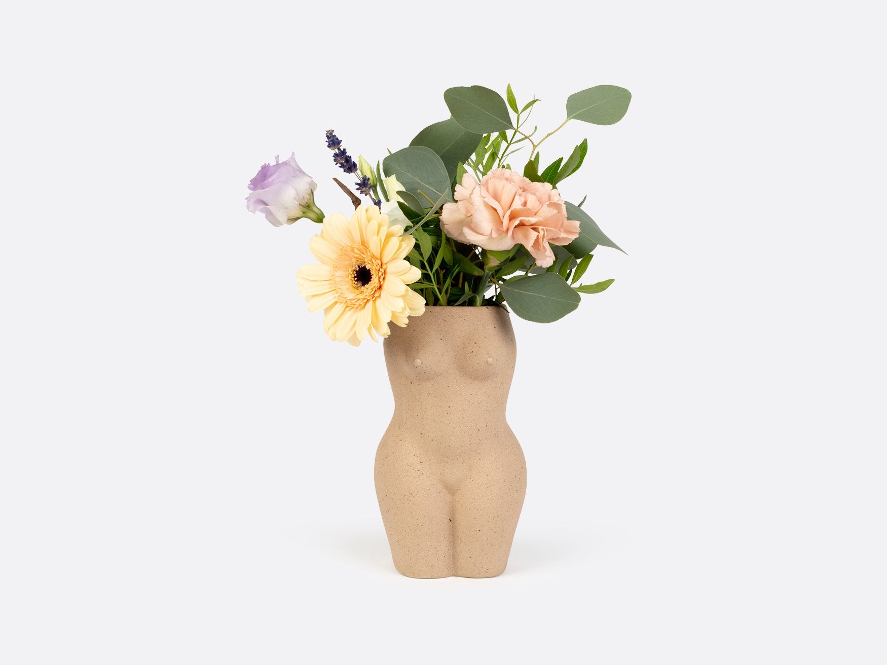 Small White Body Vase