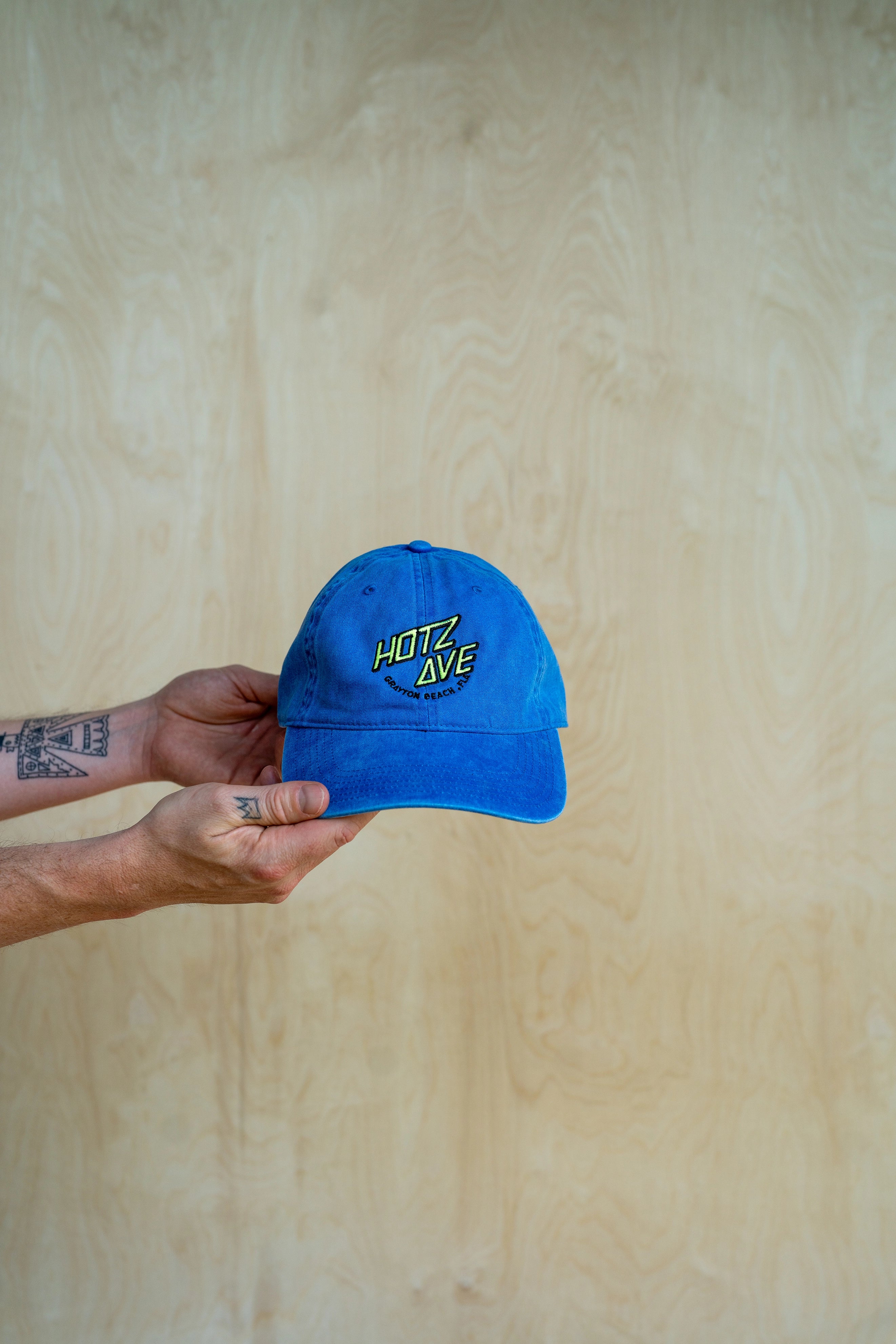 Embroidered Hotz Ave Dad Hat BLUE