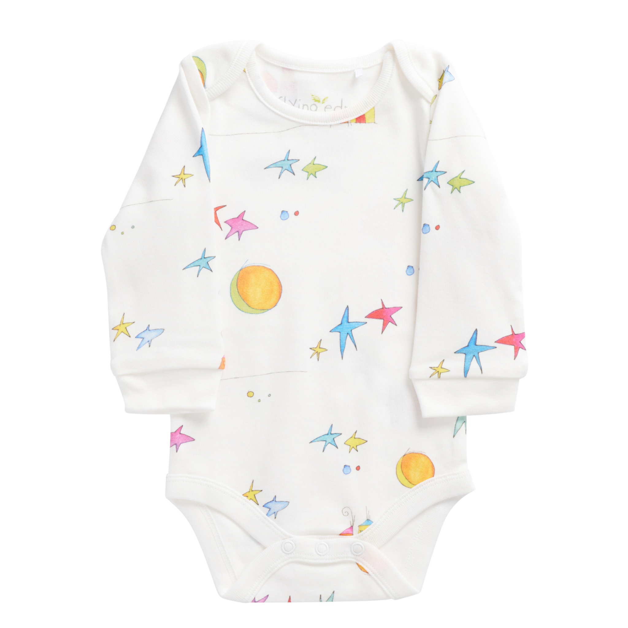 Flying Edna All Over Print Organic Bodysuit
