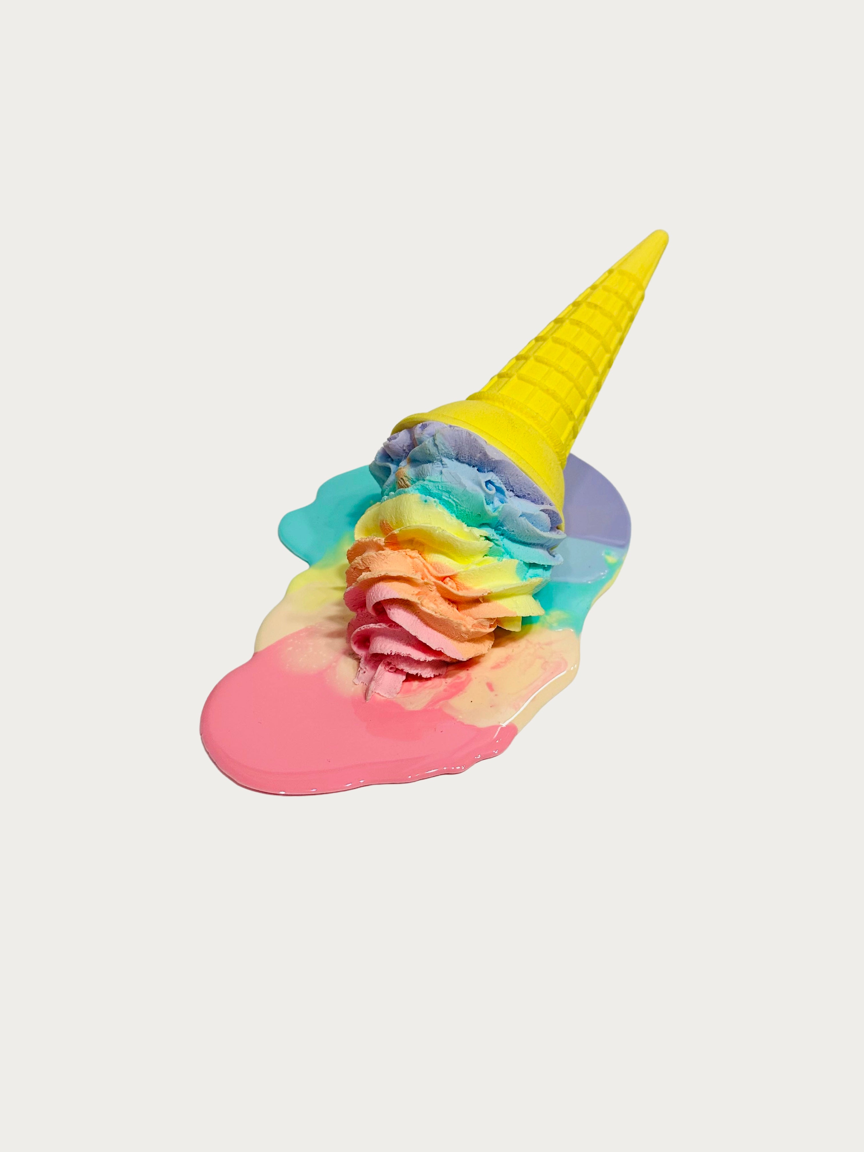 Rainbow Soft Serve Puddle