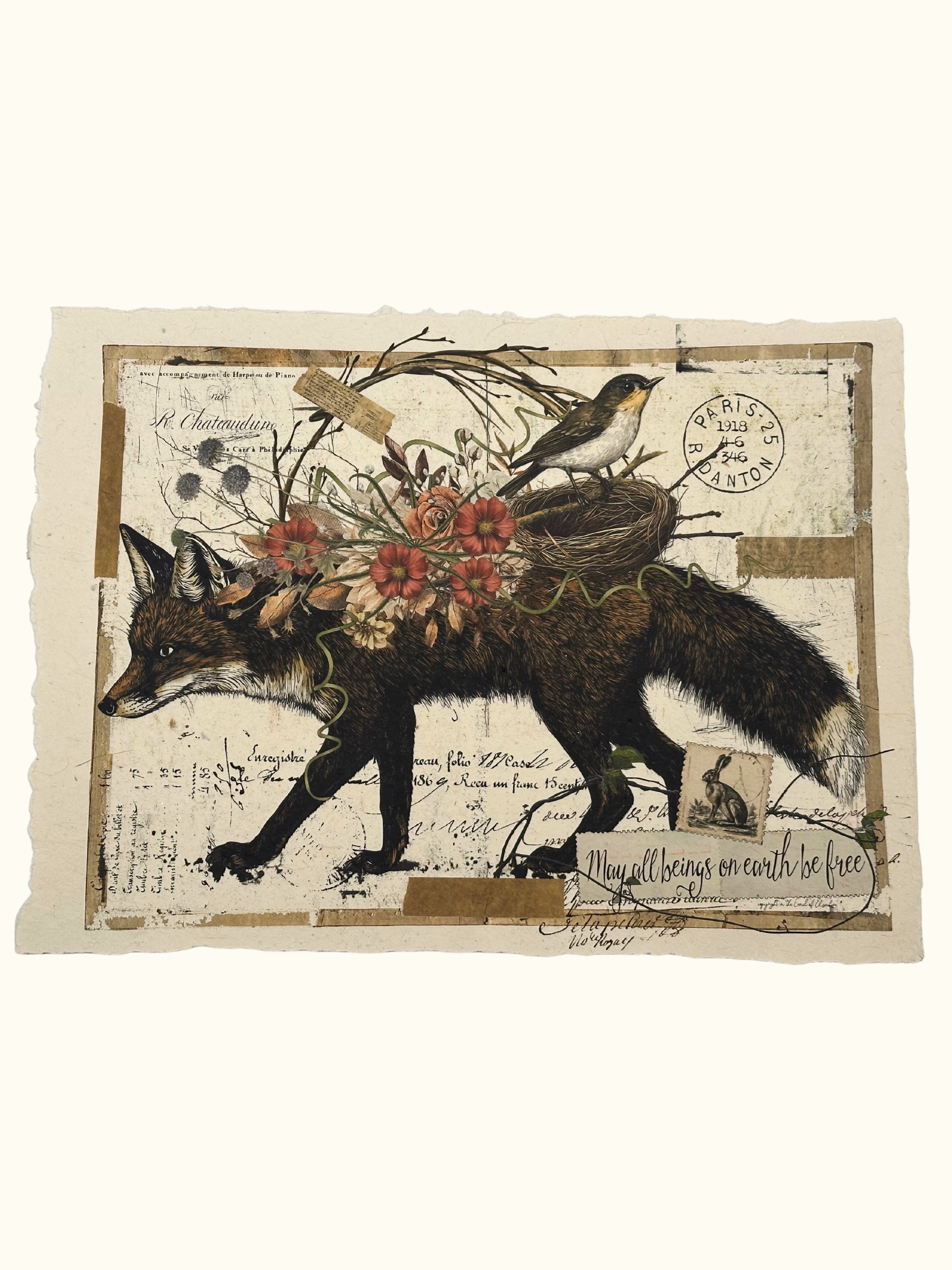 May All Beings on Earth be Free Print