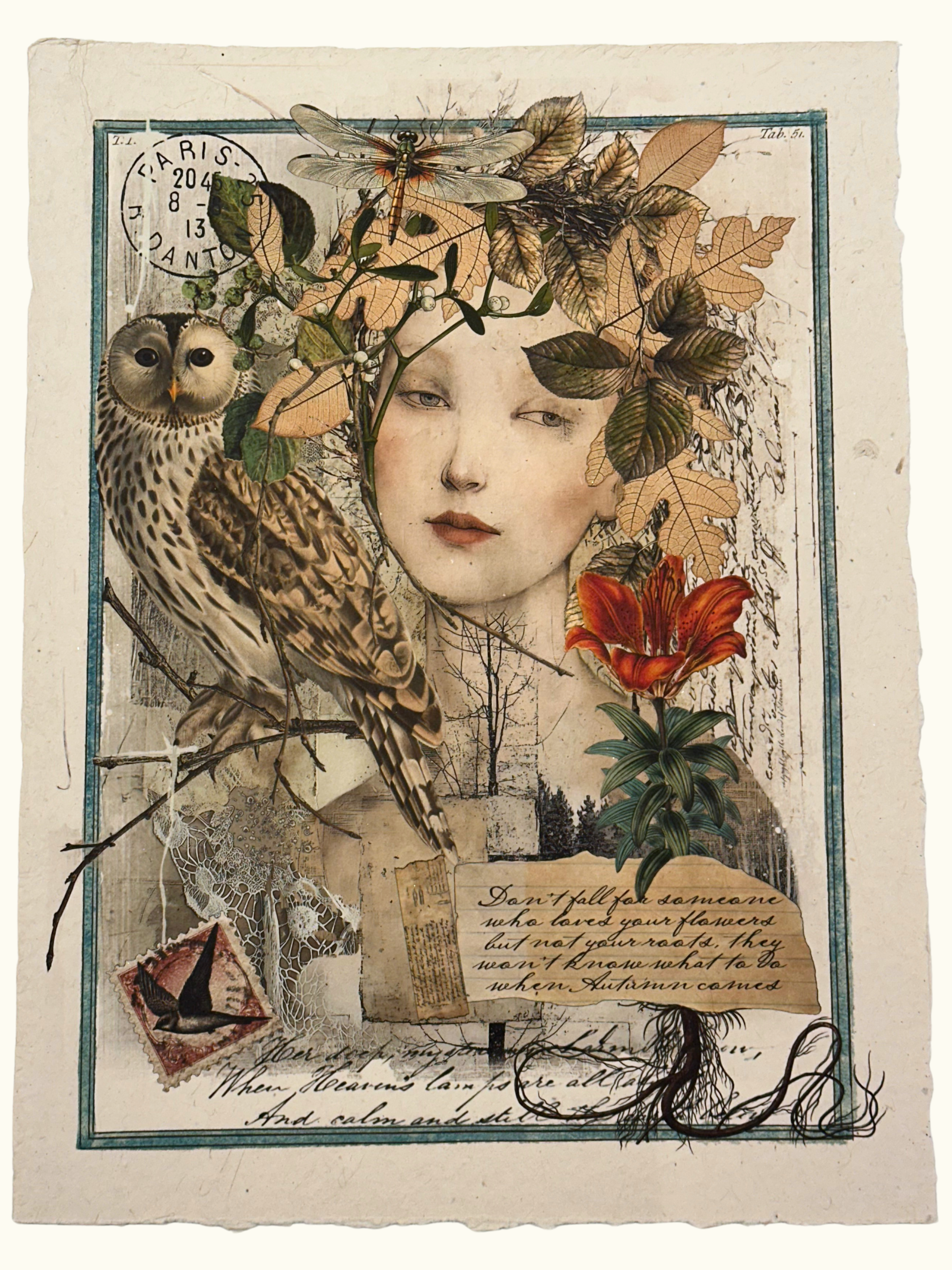 Don't Fall for Someone Who Loves Your Flowers Print