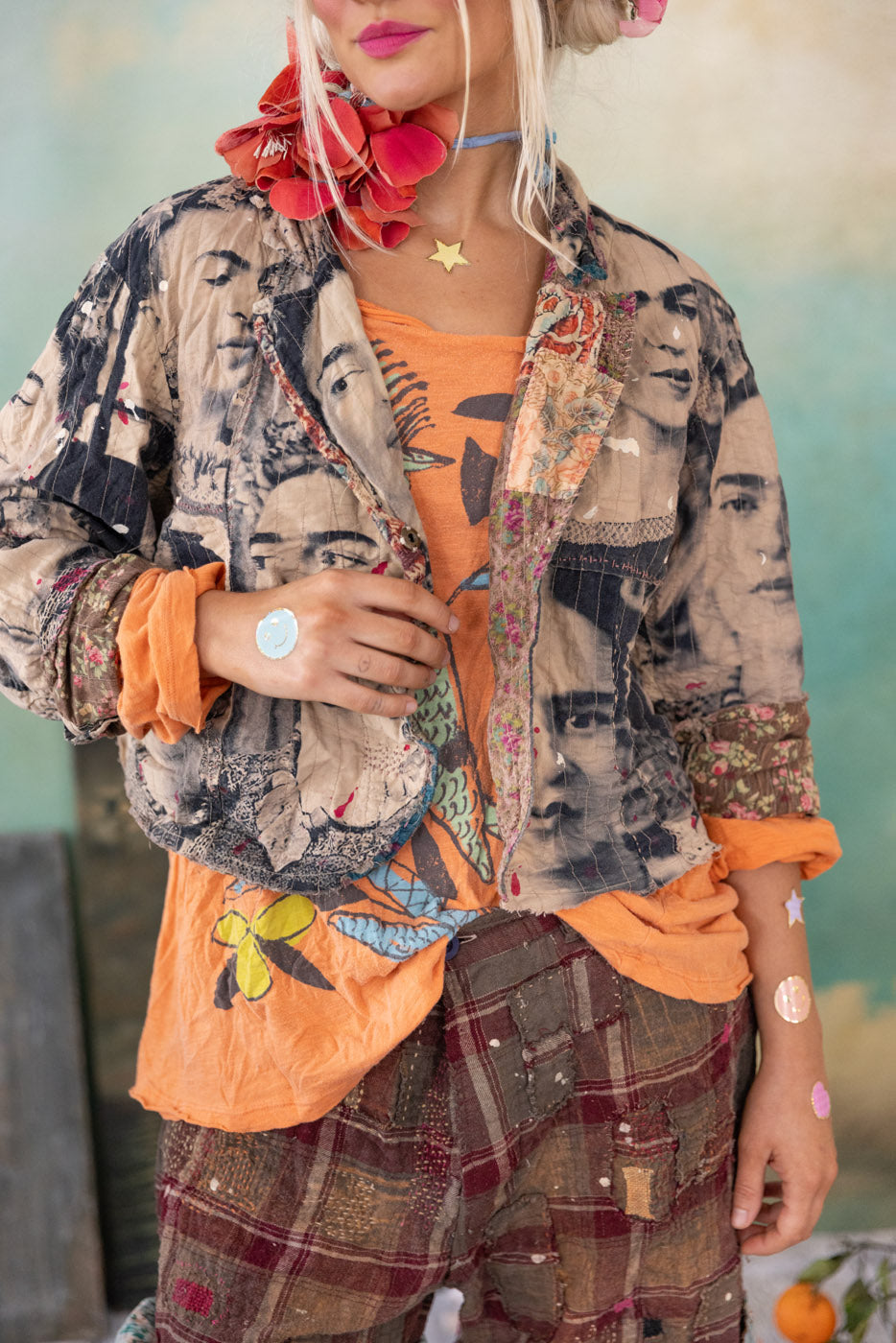 Jacket 1185 Artist Shoot Faces of Frida Kelley Jacket O/S