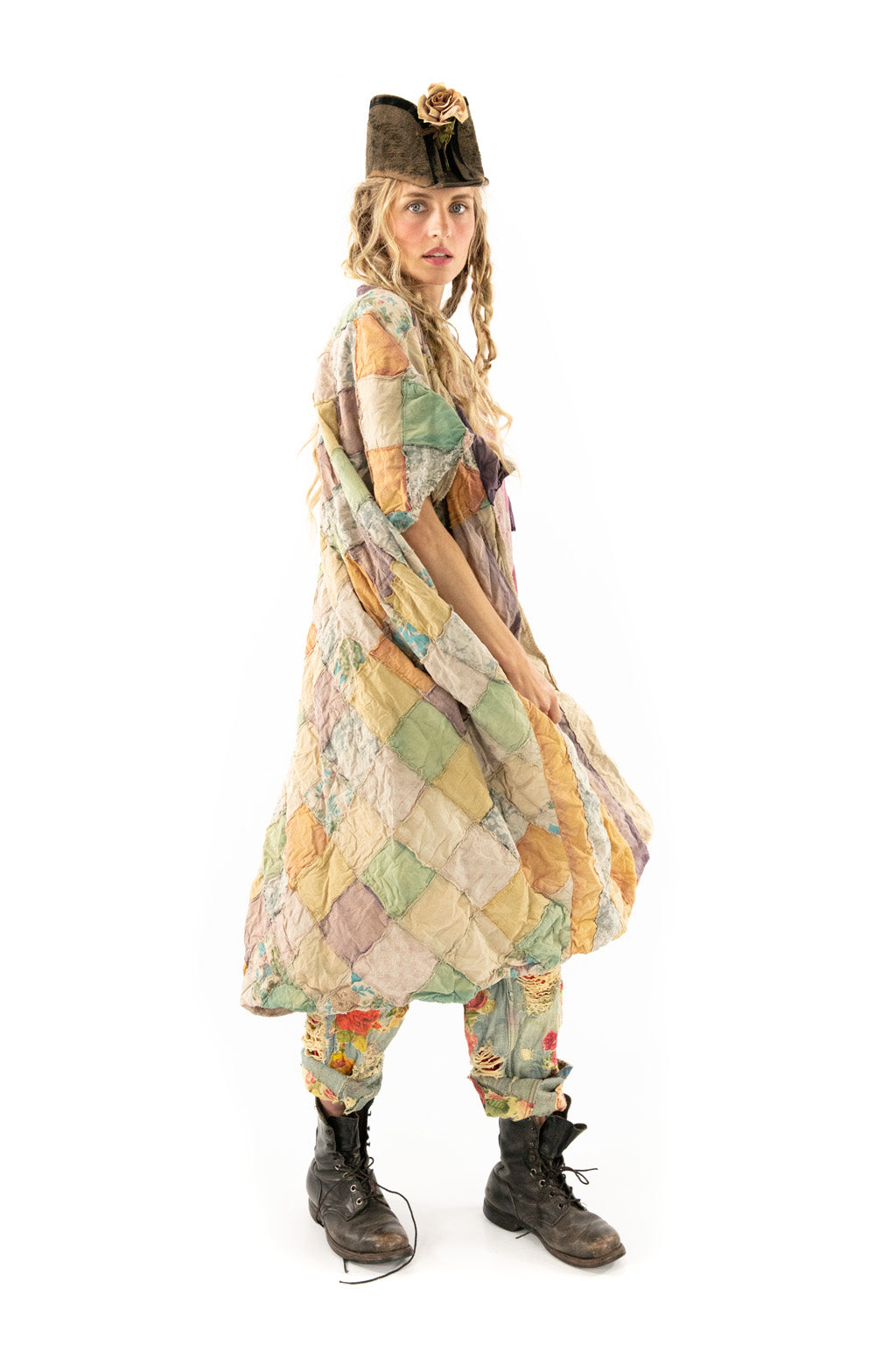 Jacket 568 Mika Quiltwork Berkeley Duster ONE SIZE