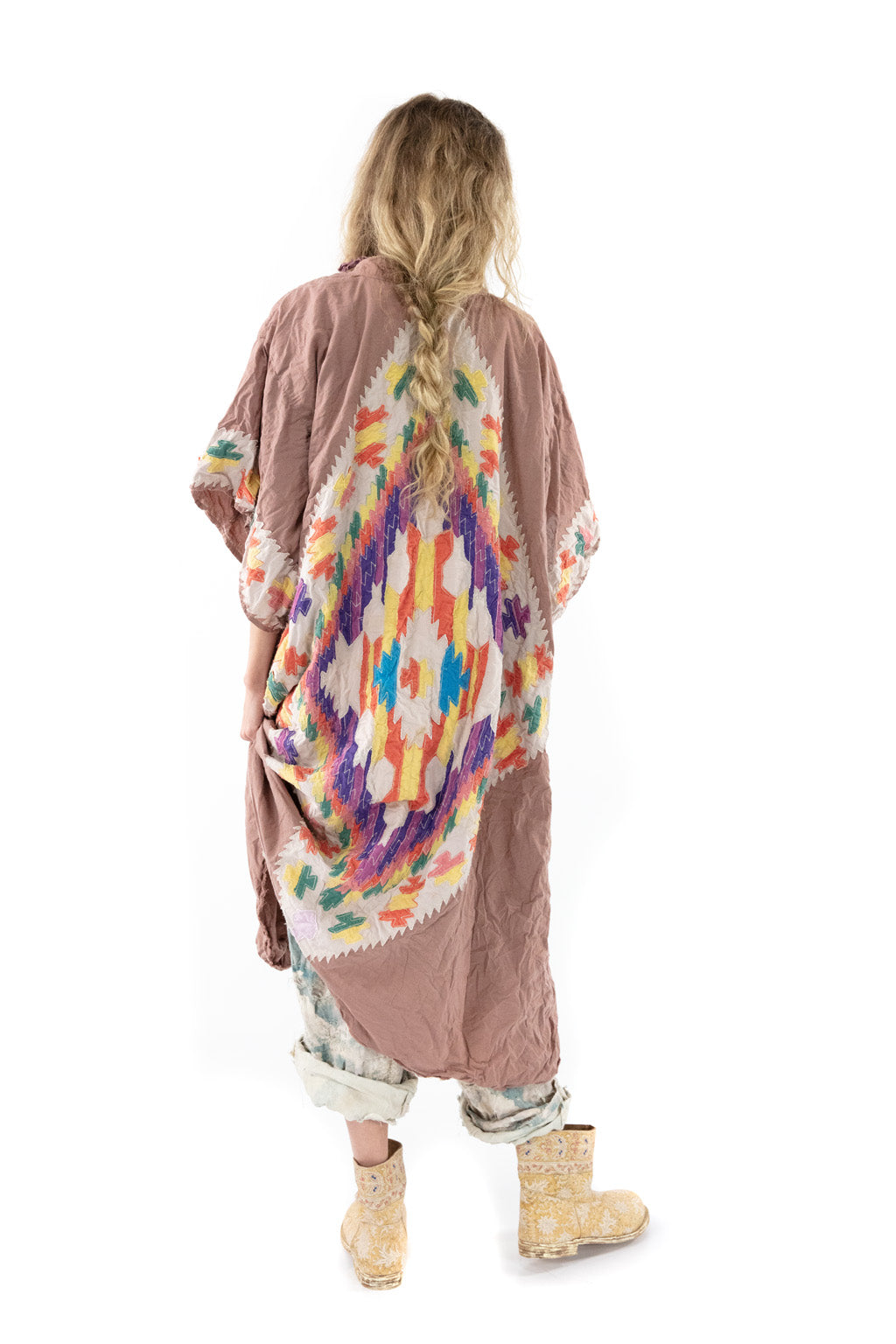 Jacket 573 Saguaro Quiltwork Sinchu Kimono ONE SIZE
