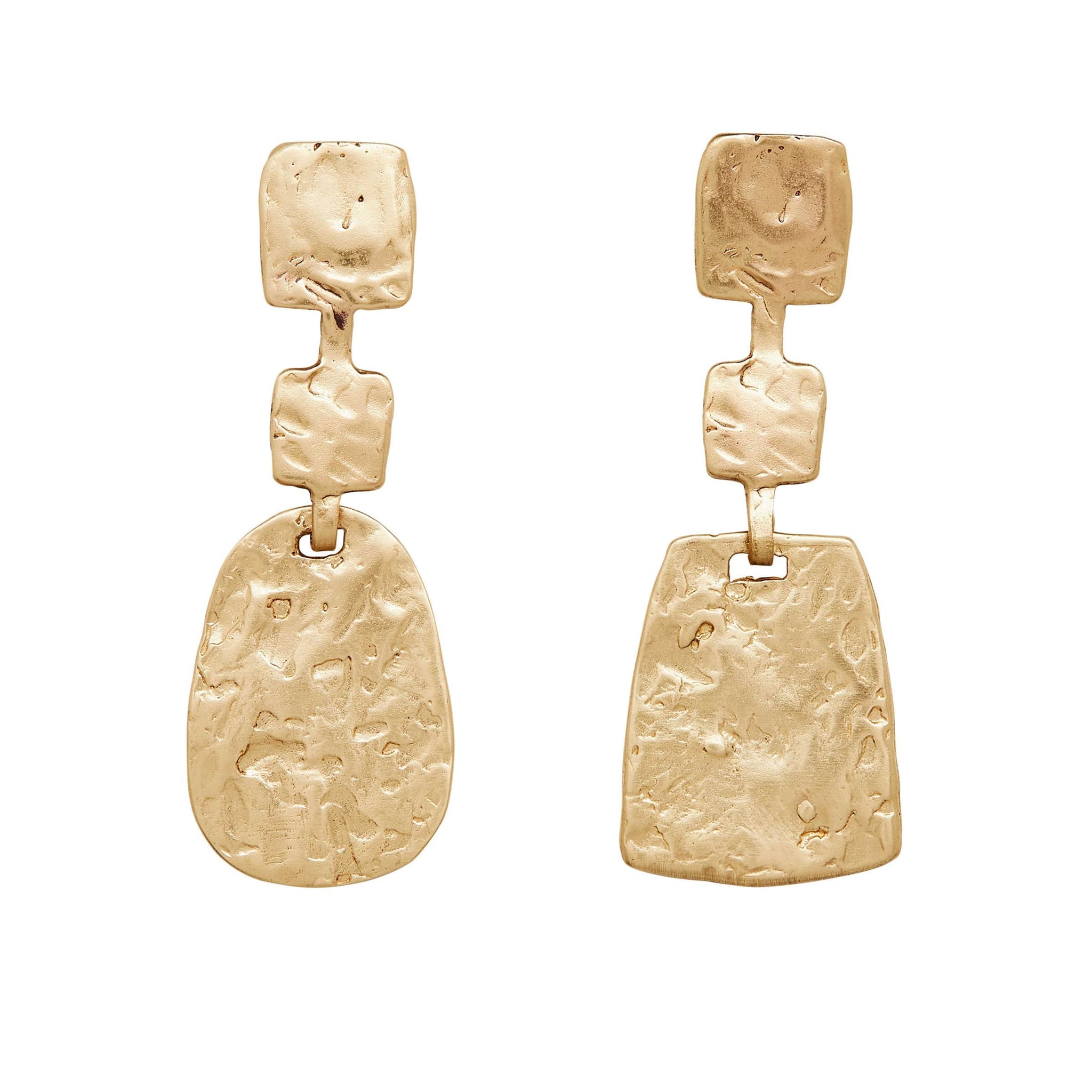 Artifact Bronze Doorknocker Earrings