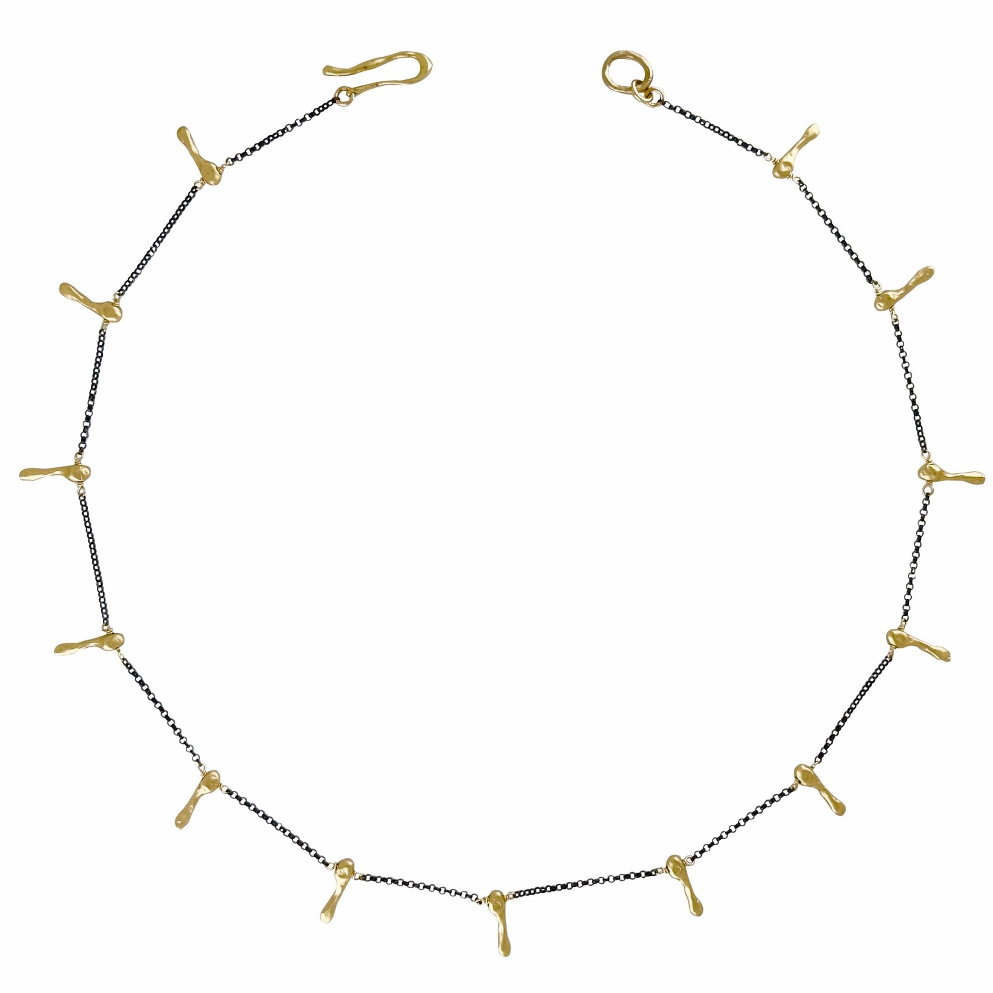 Calima Bronze Sterling Silver Chain