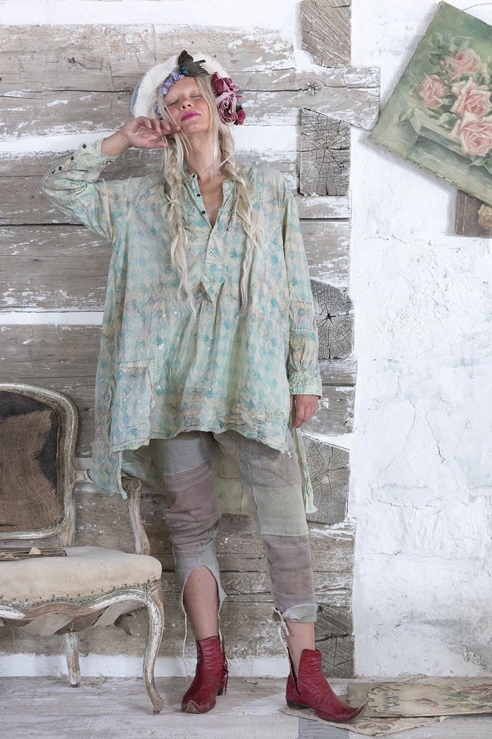 Top 1962 Tangier Ines Shirt O/S