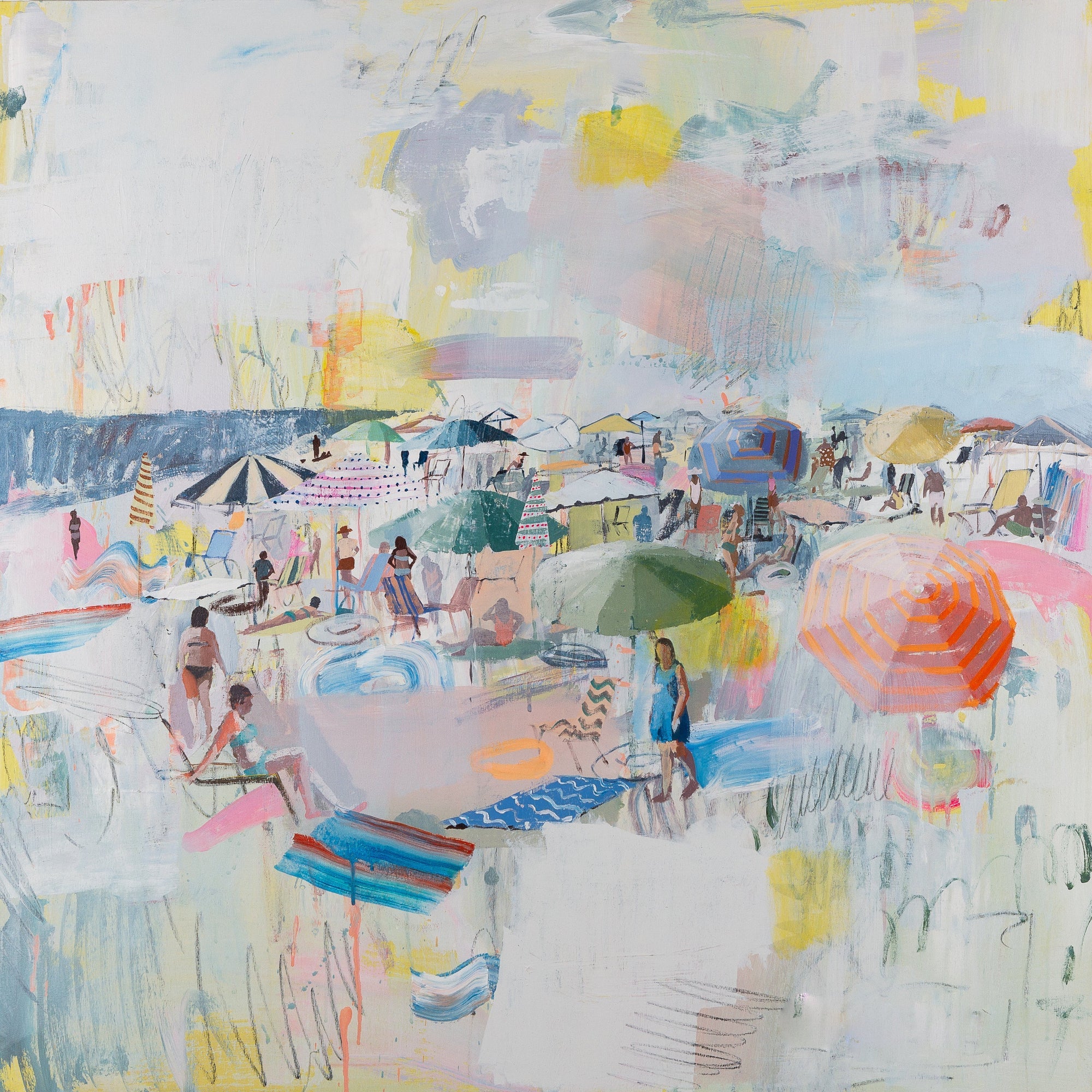 Ice Pop Coast Print / 12" x 12"