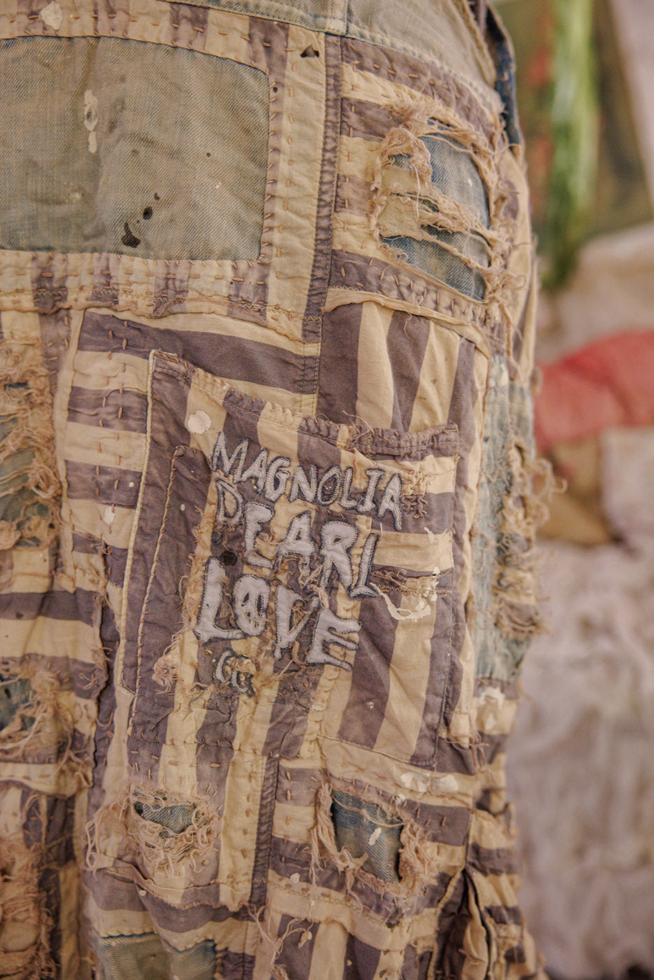 Overalls 162 Luna Stripe Patchwork Frankie O/S