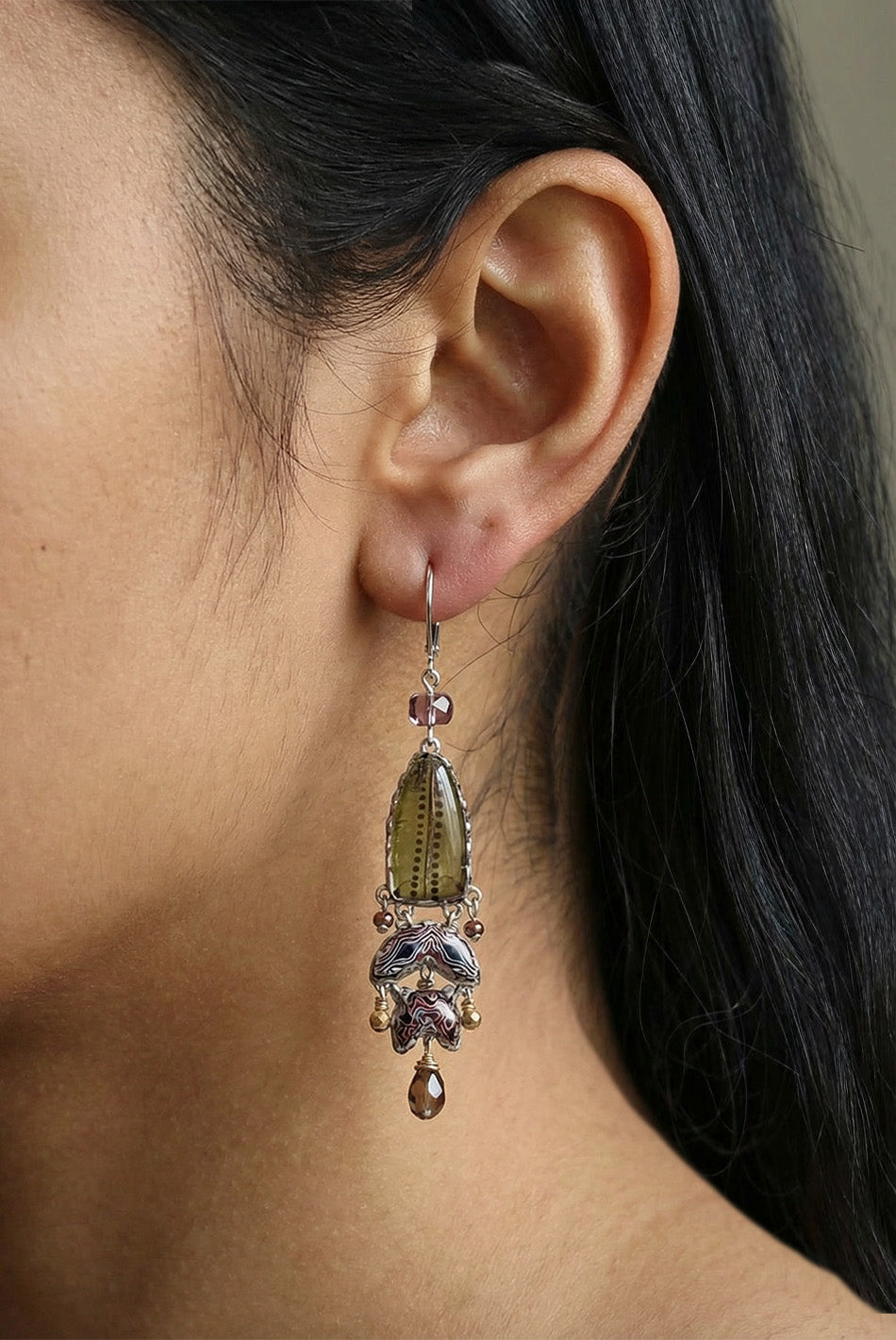 Golden Dunes Zemaria Earrings