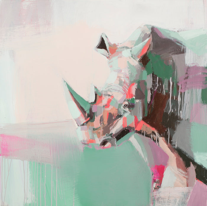 Teil Print - Sun Soaking 12x12"