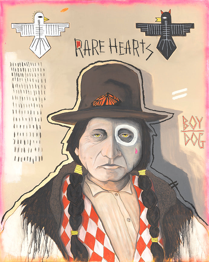 Rare Hearts Print