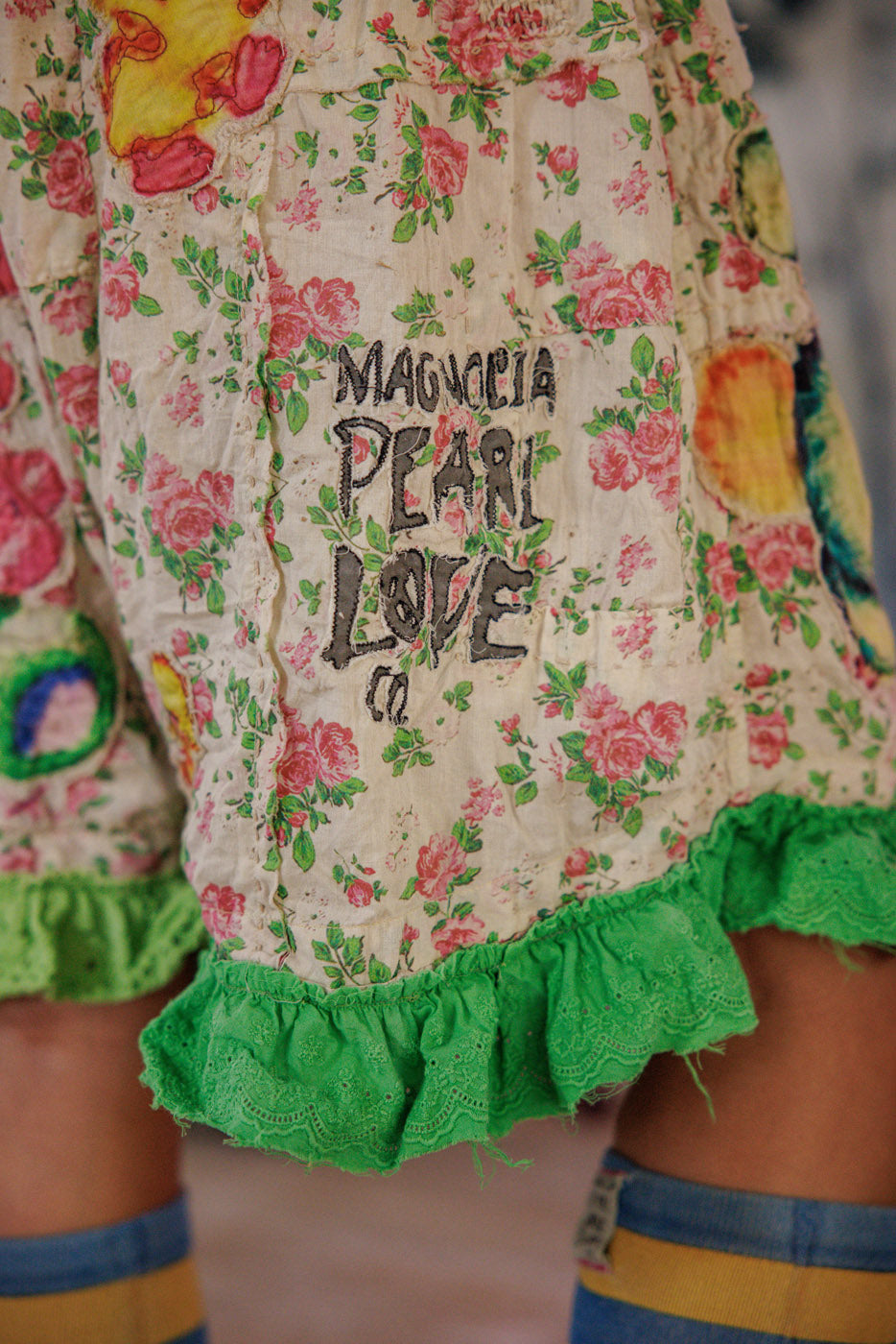 Shorts 106 Emma Rose Patchwork Fernie Shorts OS