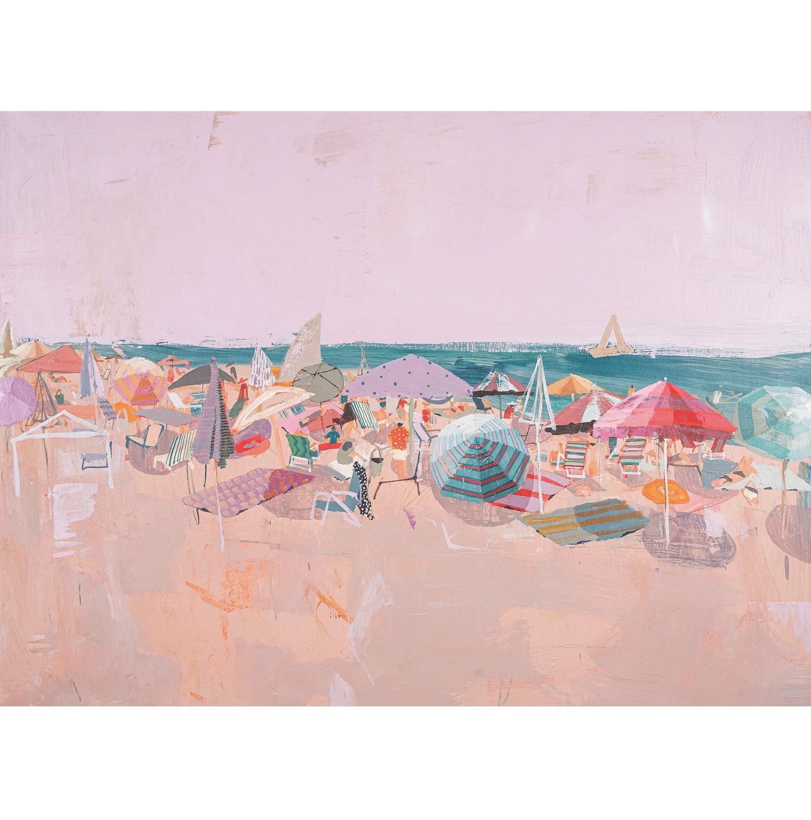 Plum Coast Print / 18" x 24"