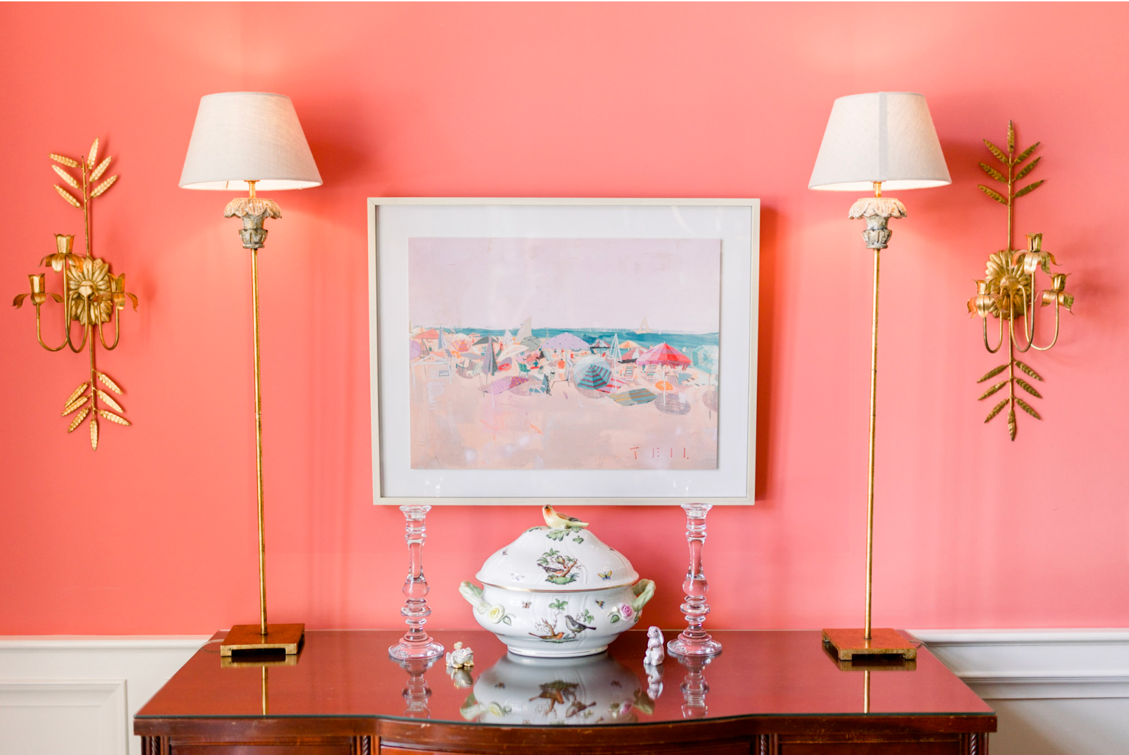 Plum Coast Print / 18" x 24"