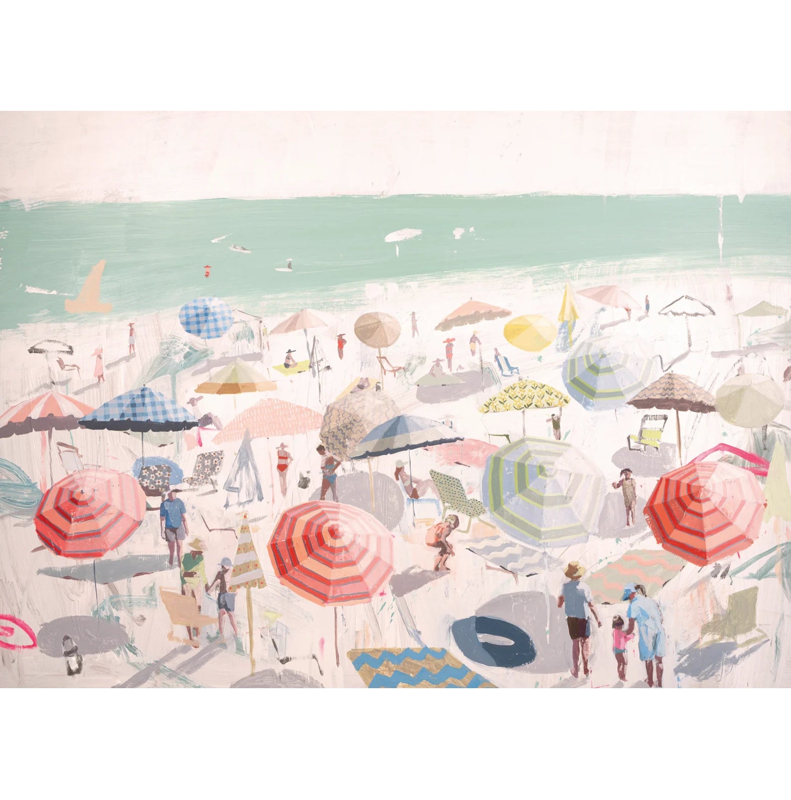 White Sand Play Print / 18" x 24"