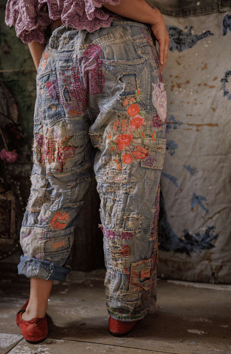 Pants 864 Washed Indigo Ladybug Musette Denims OS